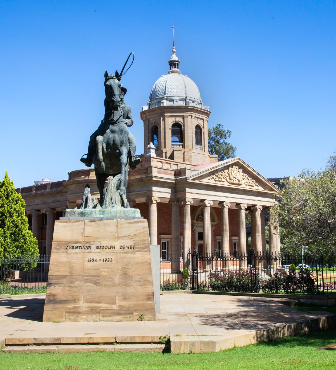 Rondreis Zuid-Afrika, Bloemfontein, Raadsaal
