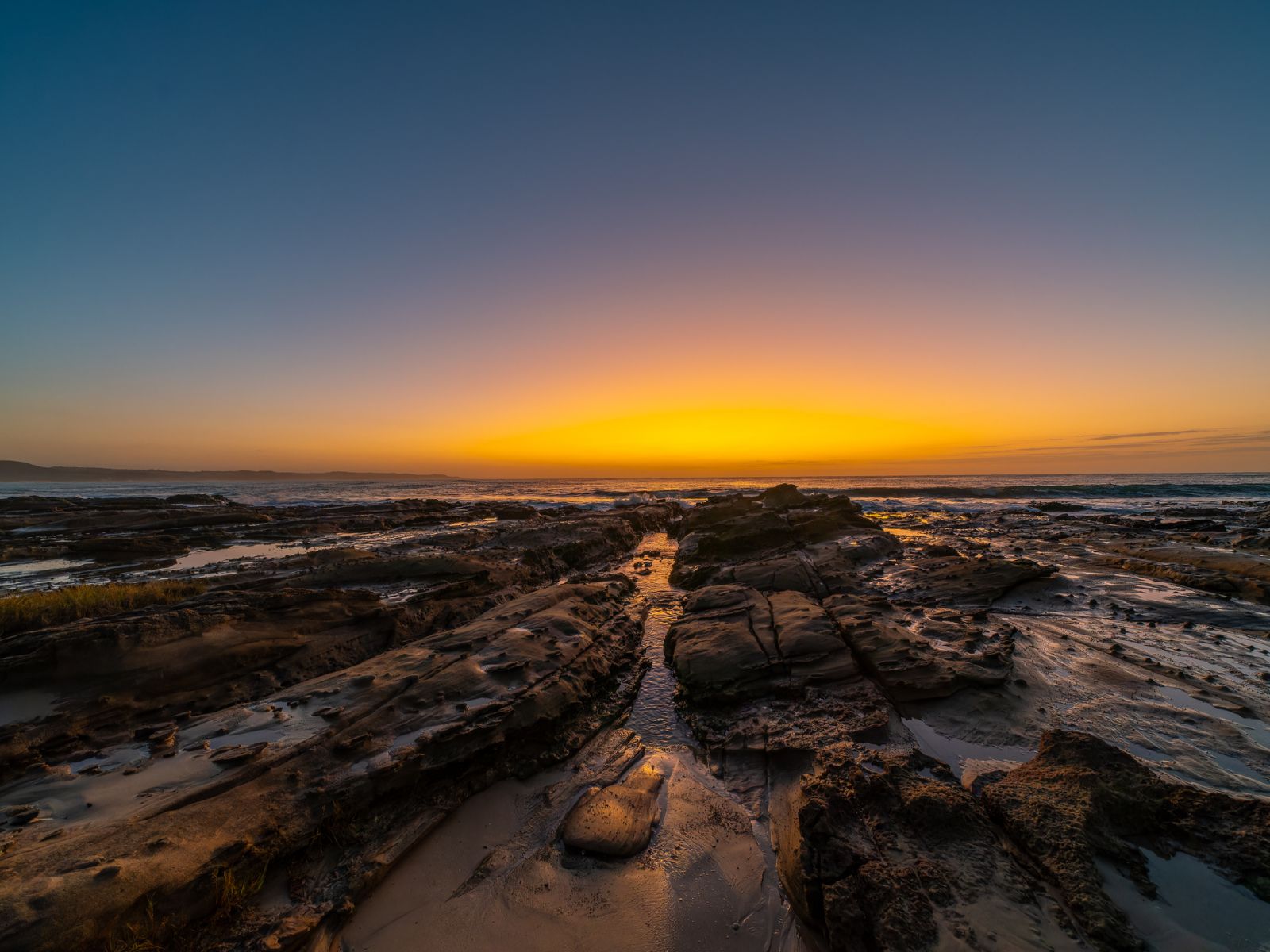 Rondreis Zuid-Afrika, Chintsa, zonsondergang aan de Wild Coast