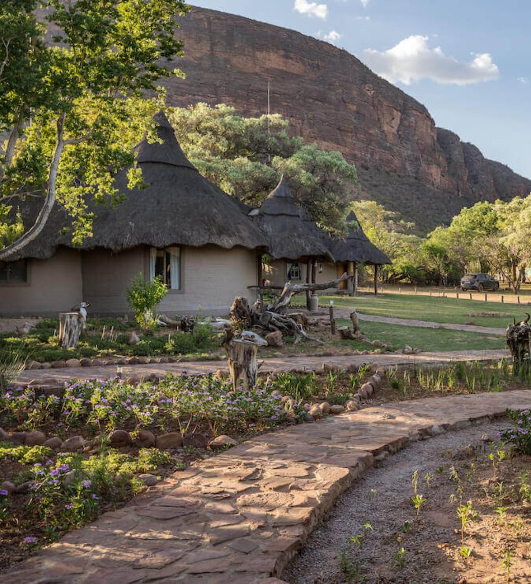 Rondreis Zuid-Afrika, Entabeni Game Reserve, Entabeni Wildside Camp, buitenaanzicht