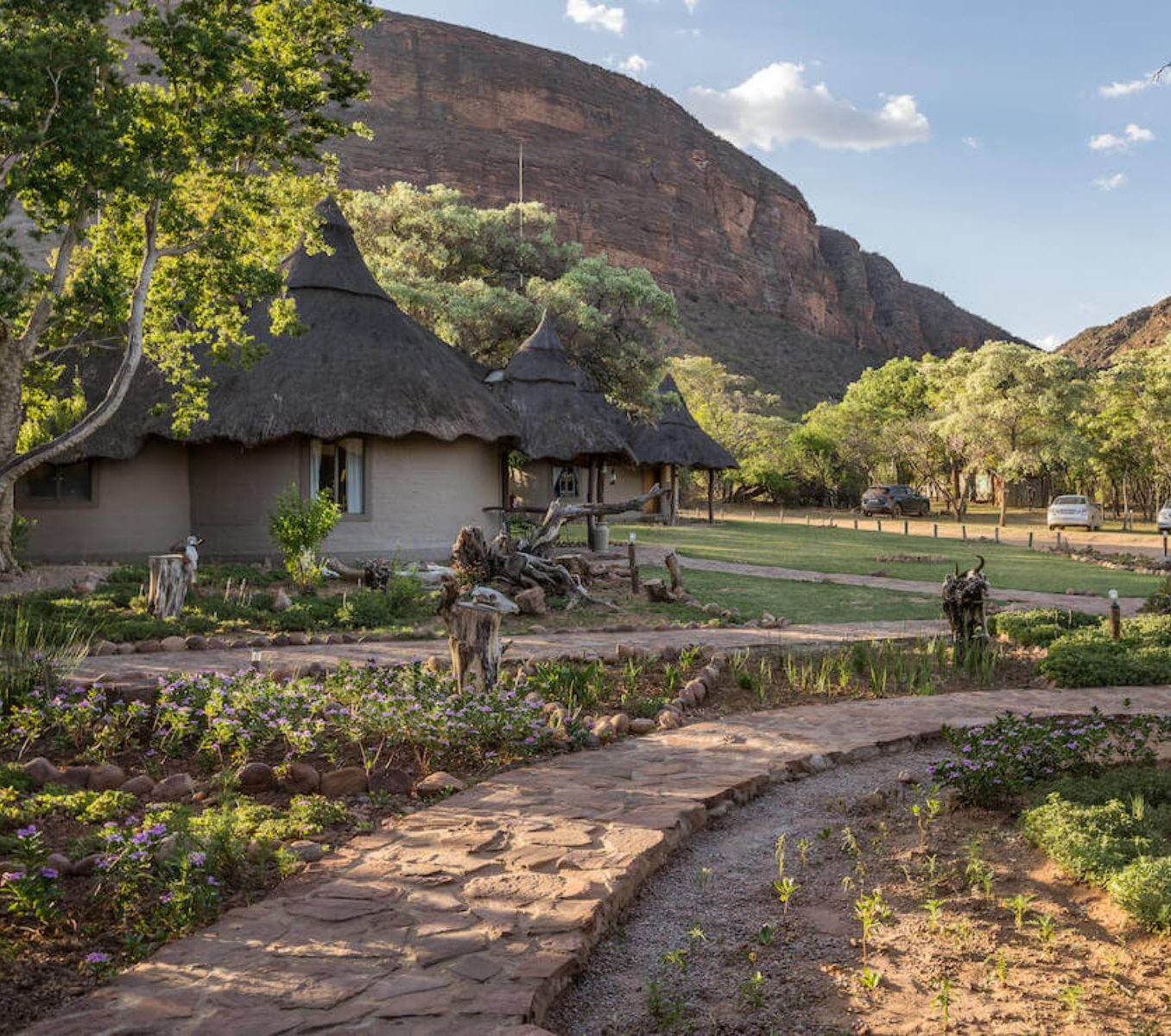 Rondreis Zuid-Afrika, Entabeni Game Reserve, Entabeni Wildside Camp, buitenaanzicht