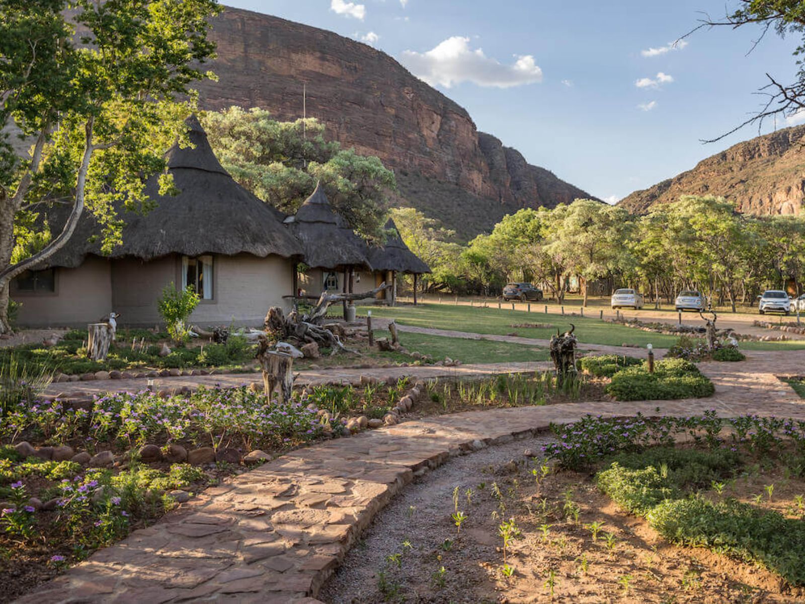 Rondreis Zuid-Afrika, Entabeni Game Reserve, Entabeni Wildside Camp, buitenaanzicht