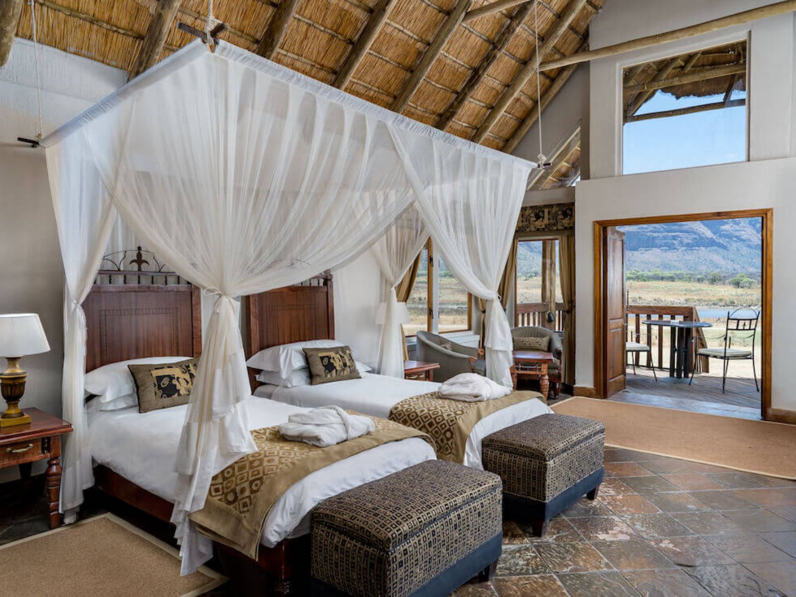 Rondreis Zuid-Afrika, Entabeni Game Reserve, Entabeni Wildside Camp, kamer lodge