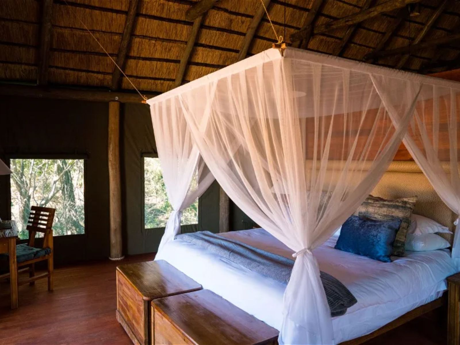 Rondreis Zuid-Afrika, Entabeni Game Reserve, Honeyguide Ranger Camp, tweepersoonskamer