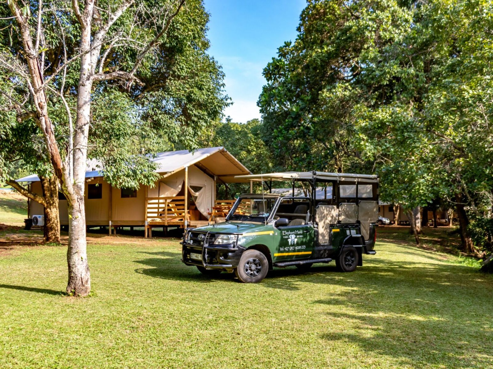 Rondreis Zuid-Afrika, Hazyview, Africamps at Mackers, safariauto