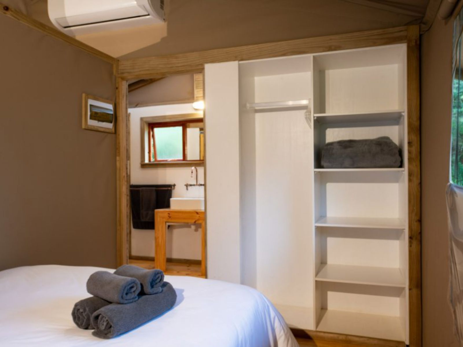 Rondreis Zuid-Afrika, Hazyview, Africamps at Mackers, slaapkamer
