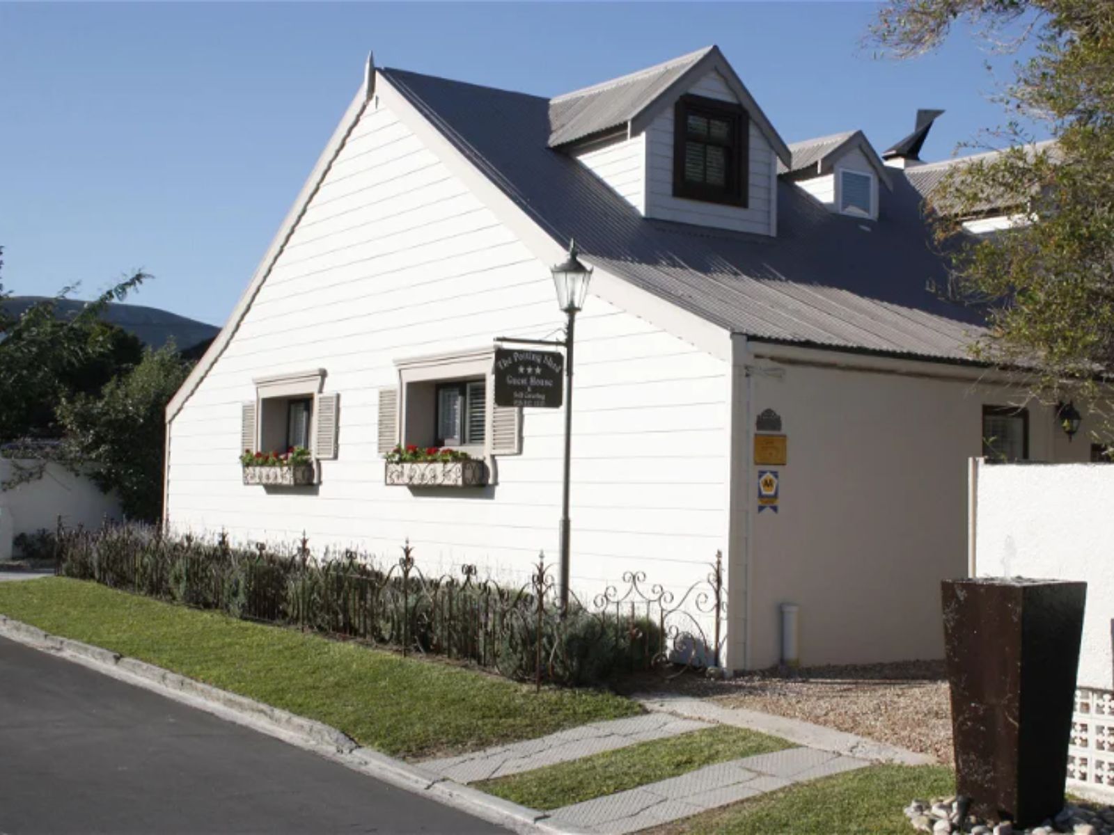 Rondreis Zuid-Afrika, Hermanus, The Pottingshed, buitenaanzicht