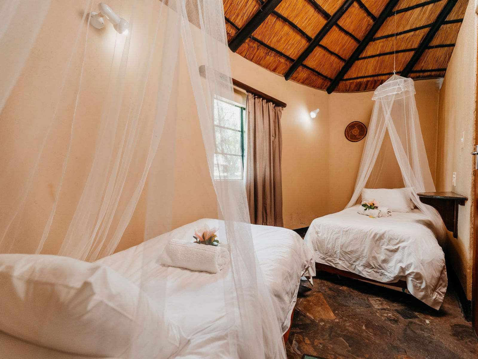 Rondreis Zuid-Afrika, Hoedspruit, Timbavati Safari Lodge, slaapkamer