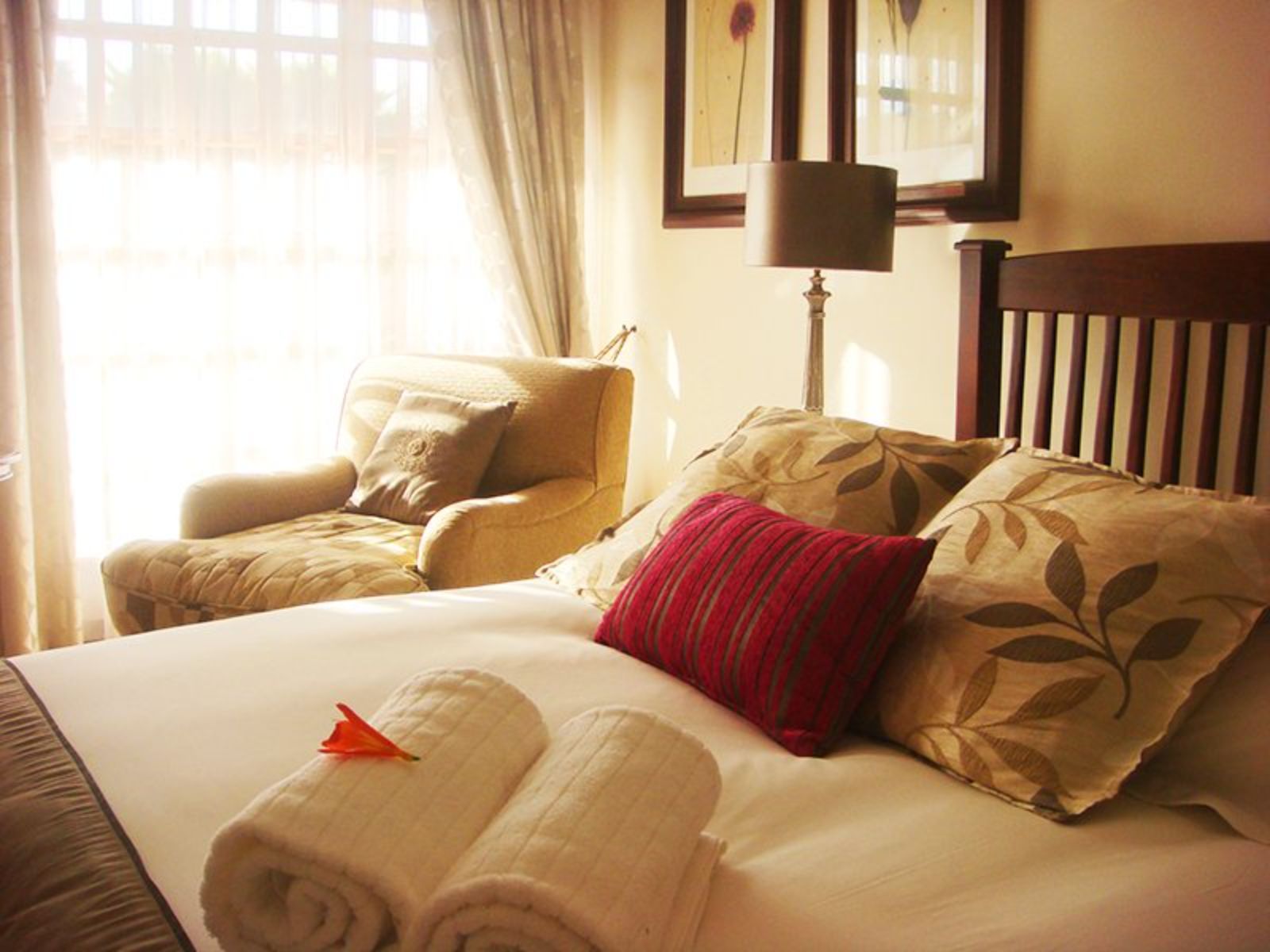Rondreis Zuid-Afrika, Johannesburg, Avant Garde Lodge, tweepersoonsbed
