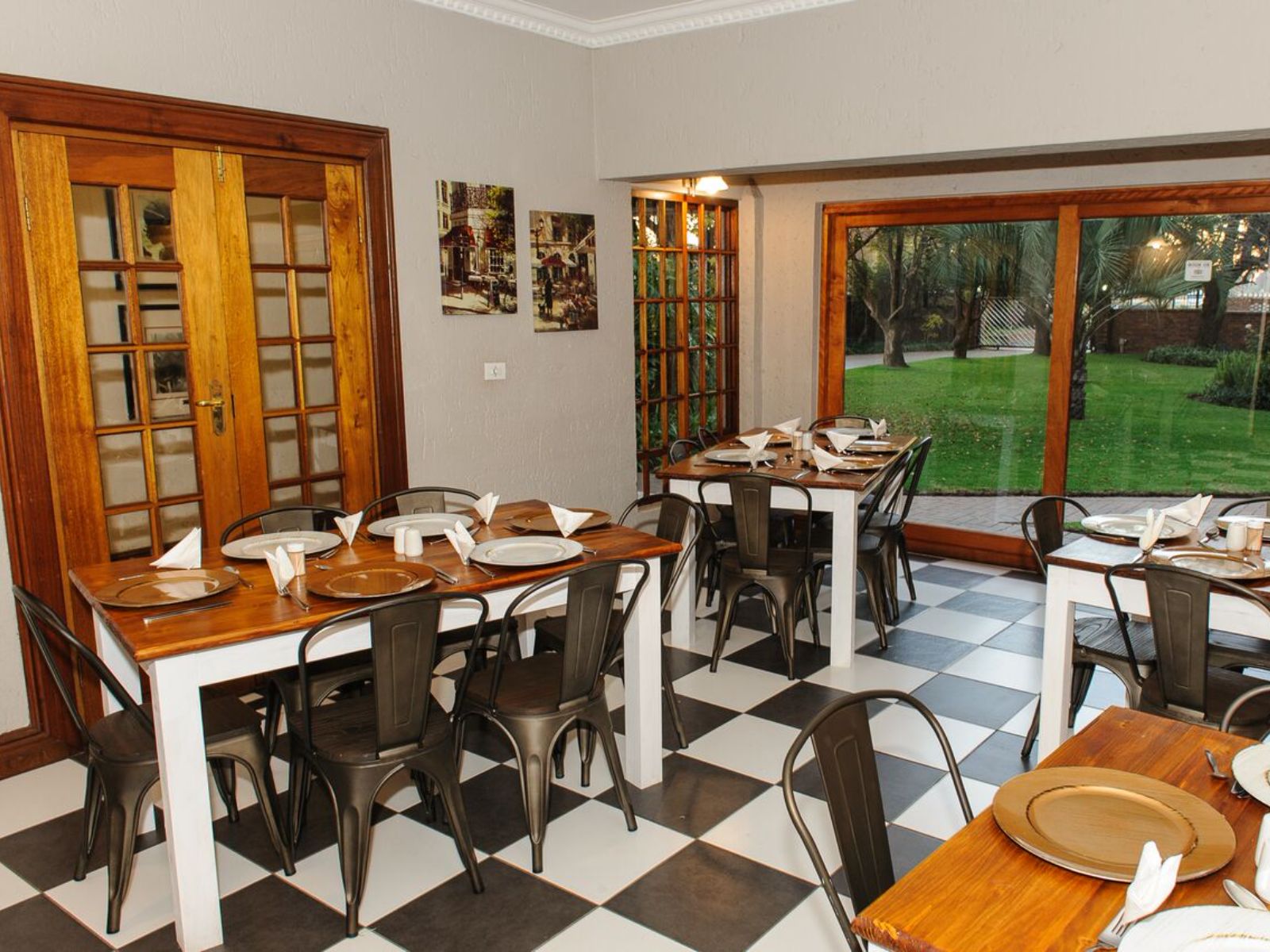 Rondreis Zuid-Afrika, Johannesburg, Safari Club SA, eetruimte