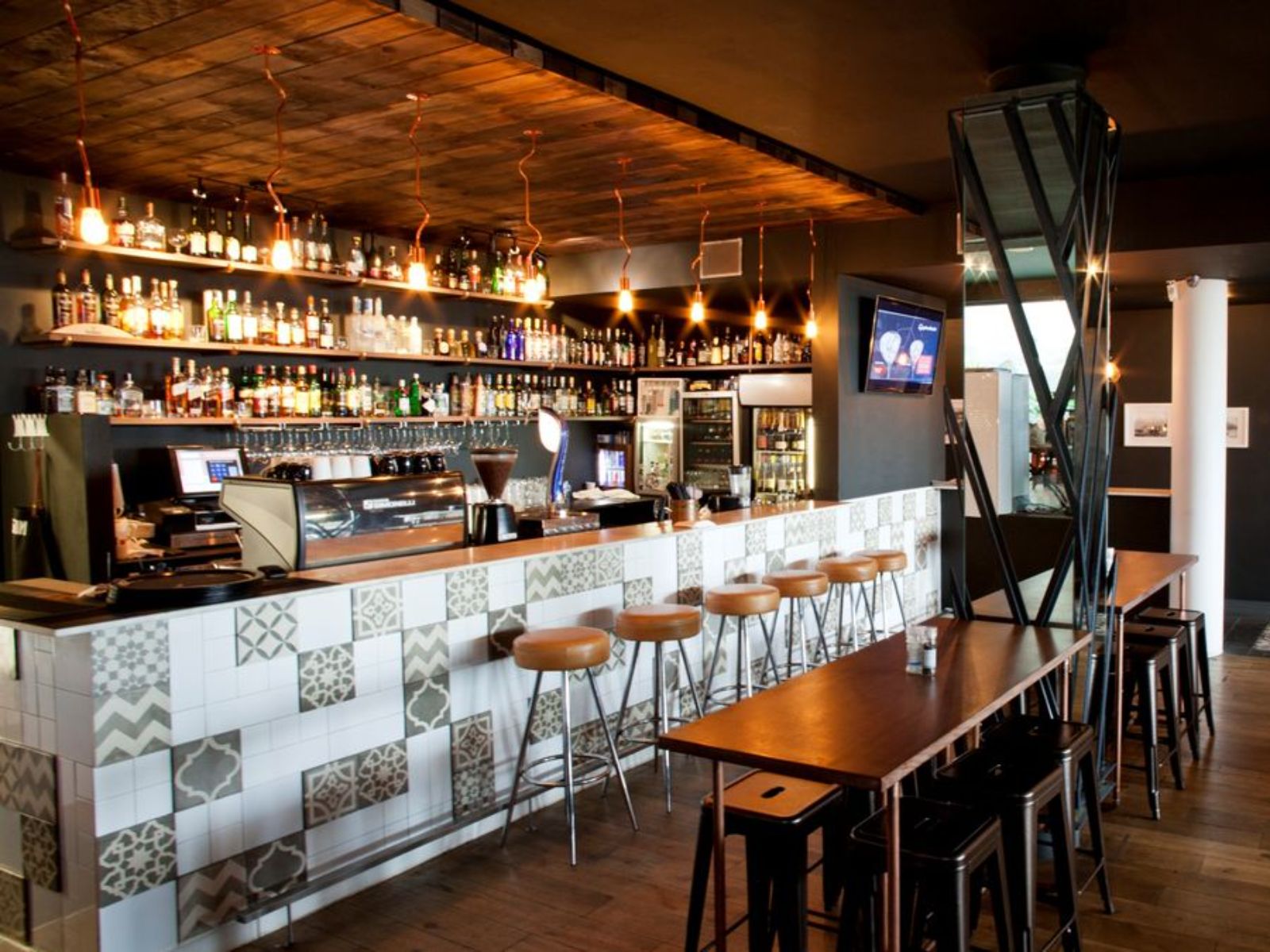 Rondreis Zuid-Afrika, Kaapstad, La Splendida, bar