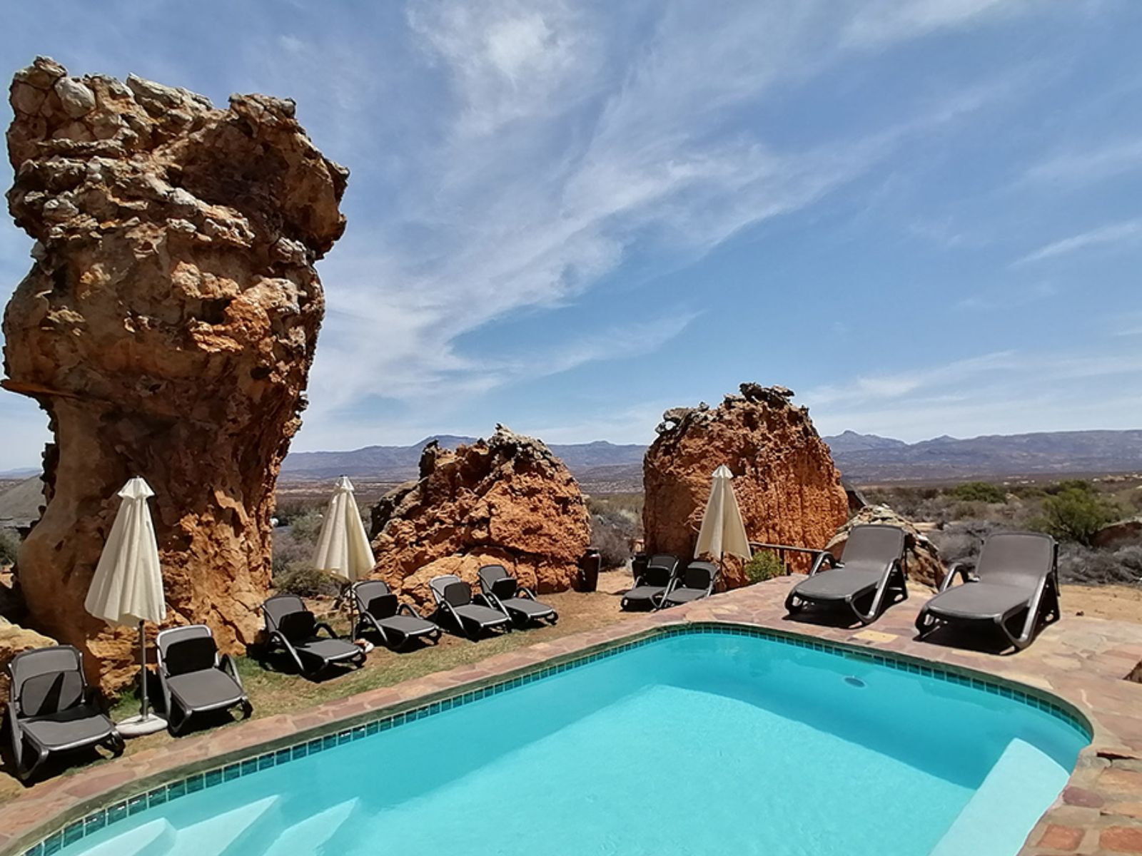 Rondreis Zuid-Afrika, Kagga Kamma, Kagga Kamma Nature Reserve, zwembad