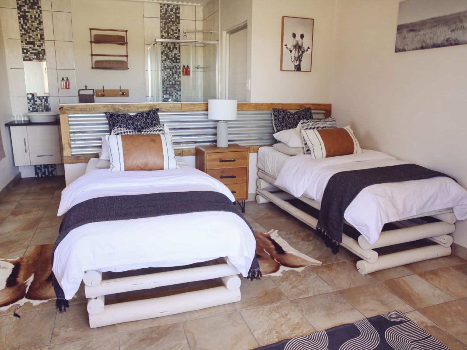 Rondreis Zuid-Afrika, Kgalagadi , Kgalagadi Lifestyle Lodge, twinkamer