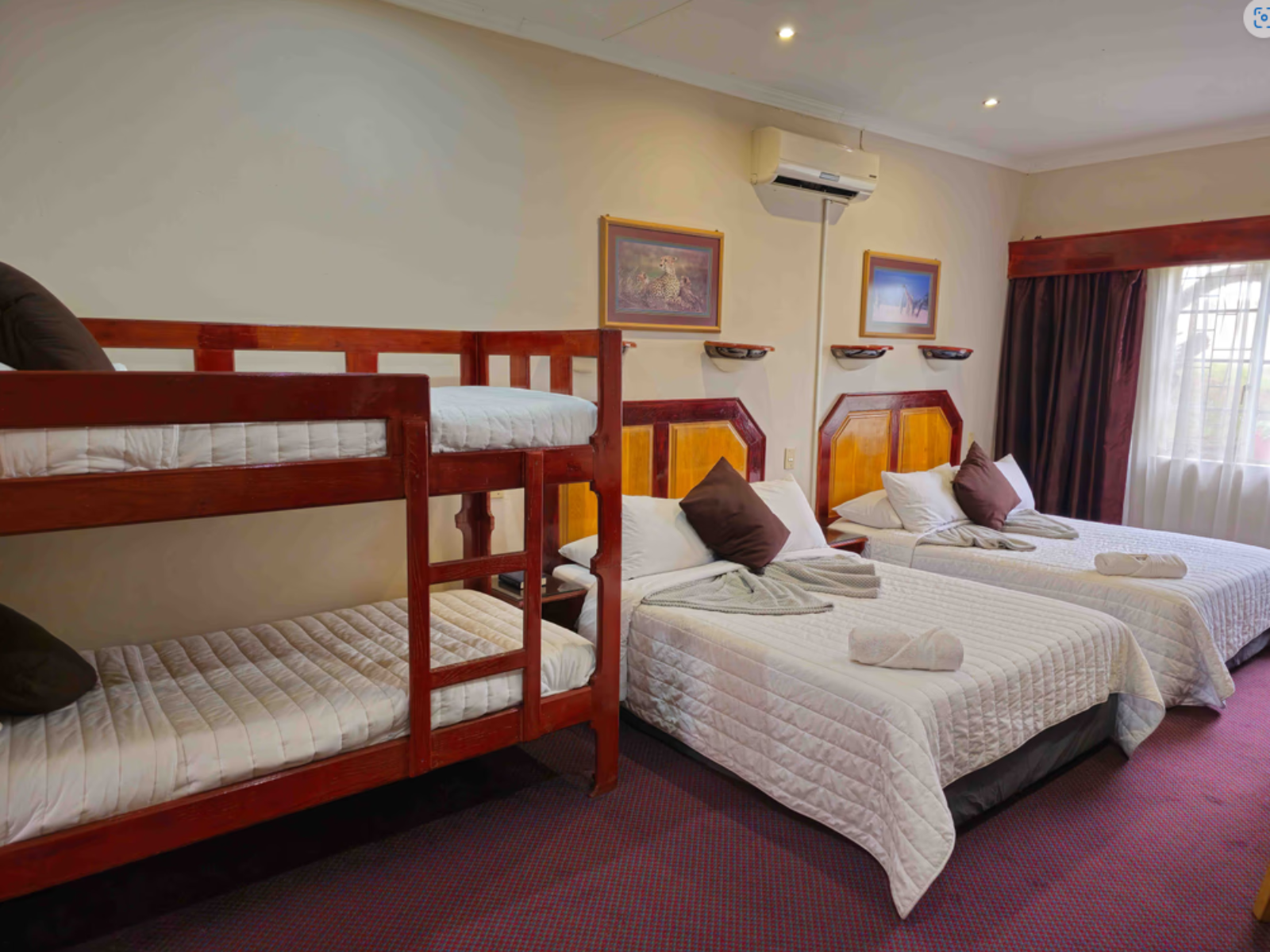 Rondreis Zuid-Afrika, Kimberley, Kalahari Lodge, familiekamer