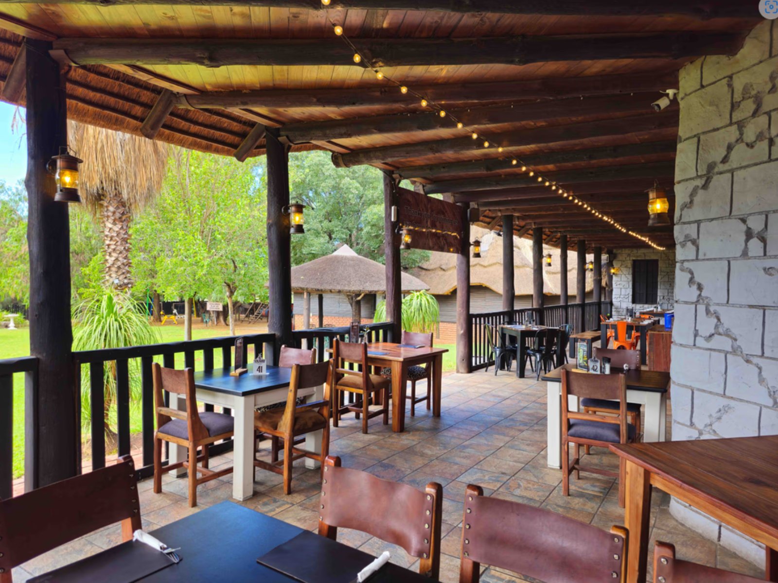 Rondreis Zuid-Afrika, Kimberley, Kalahari Lodge, restaurant