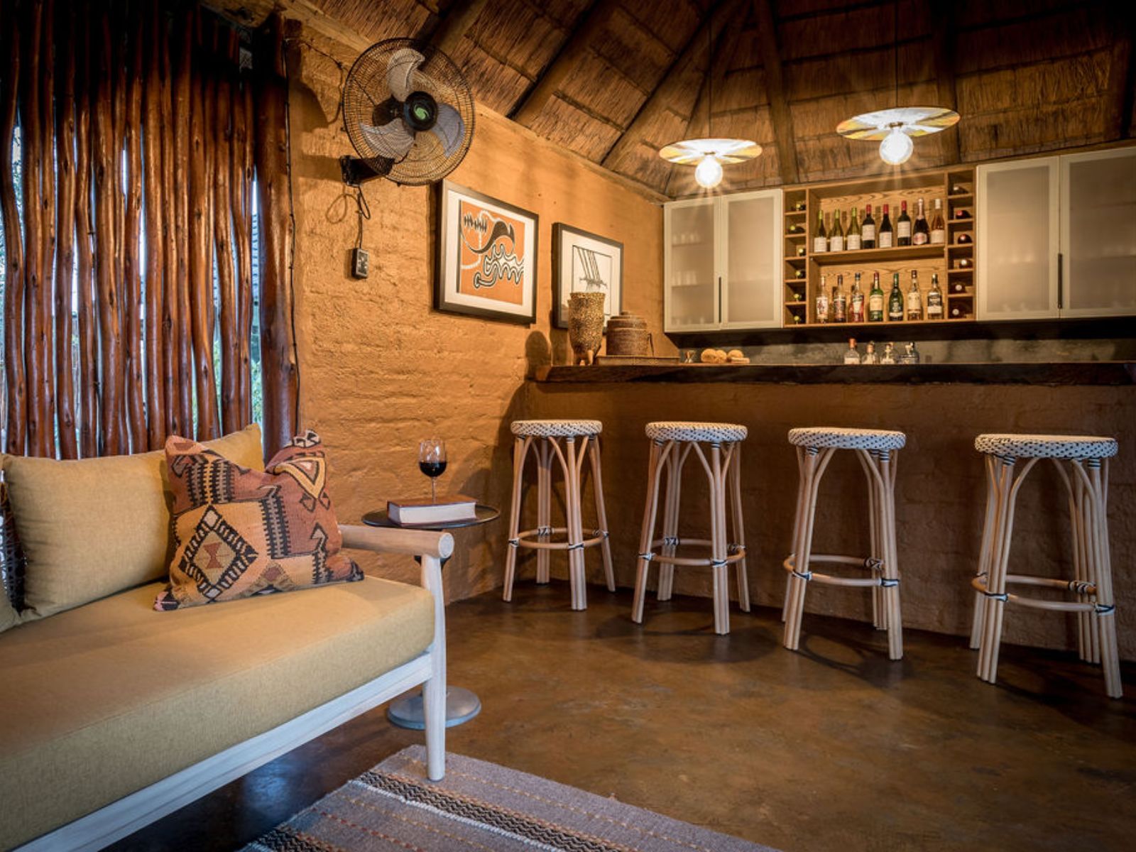 Rondreis Zuid-Afrika, Kruger-Klaserie Private Nature Reserve, Africa on Foot, bar