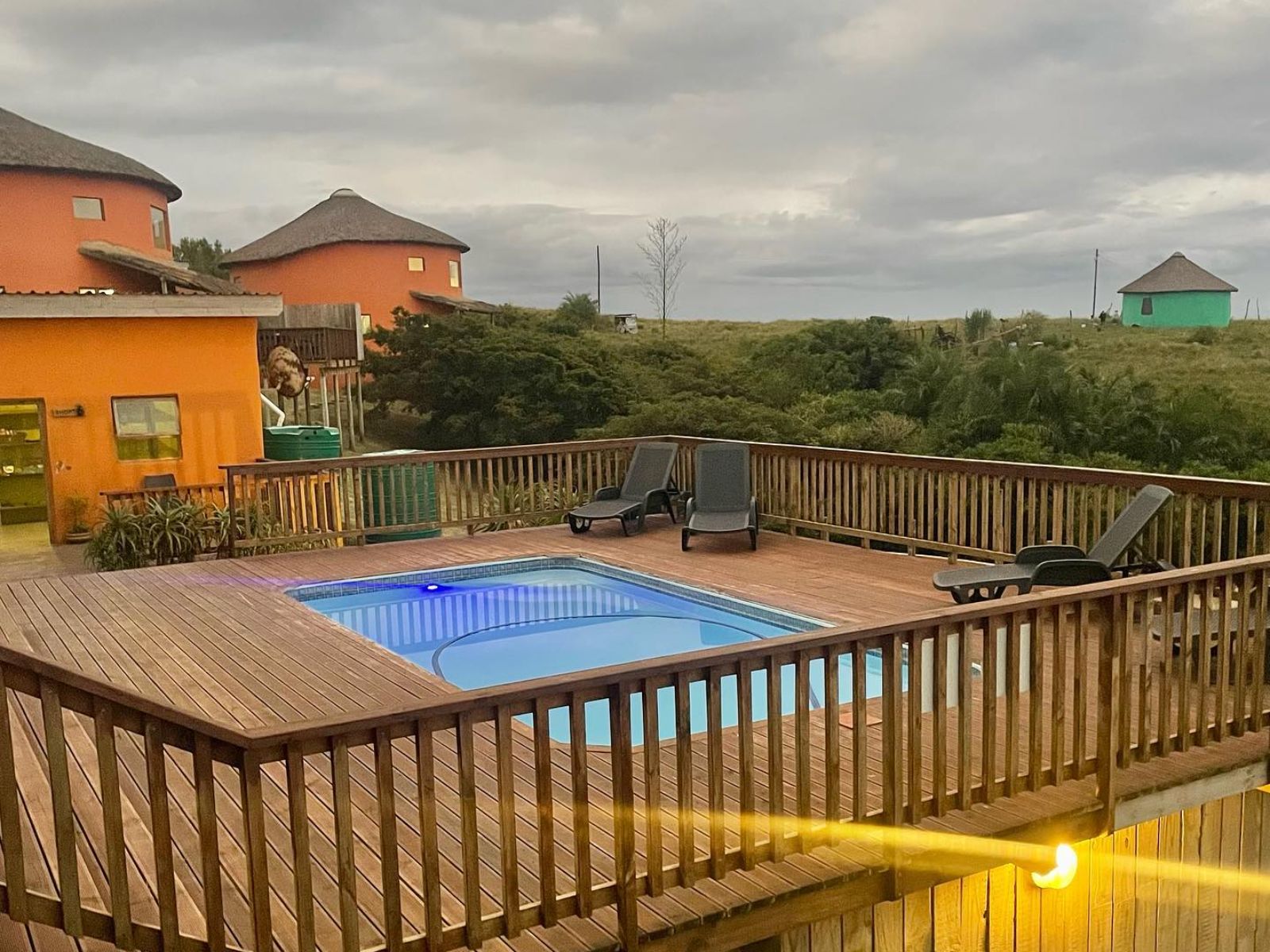 Rondreis Zuid-Afrika, Mdumbi, Swell Eco Lodge, zwembad