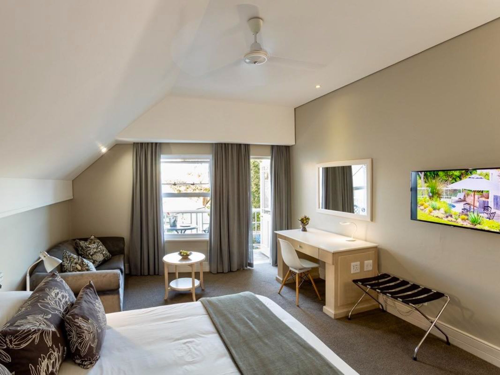 Rondreis Zuid-Afrika, Oos-London, Quarry Lake Inn, slaapkamer