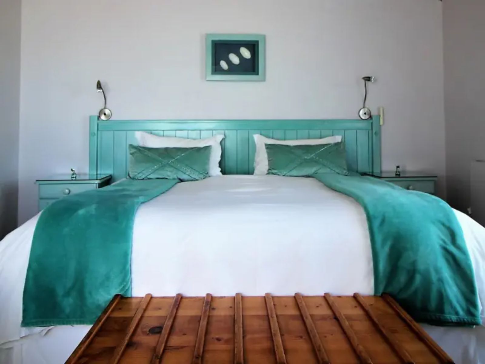 Rondreis Zuid-Afrika, Paternoster, Baywatch Guest House, slaapkamer