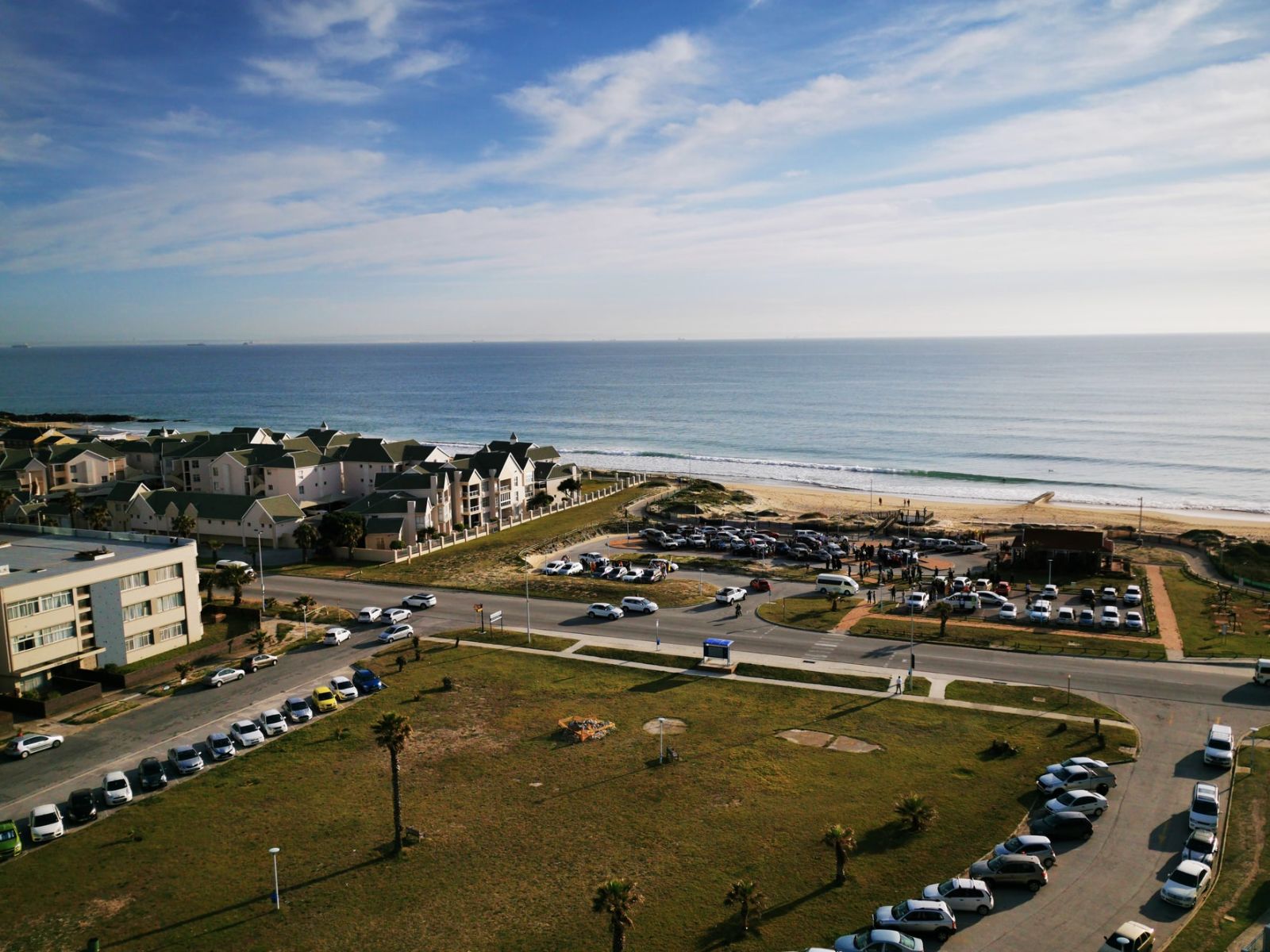 Rondreis Zuid-Afrika, Port Elizabeth, huizen aan de kust