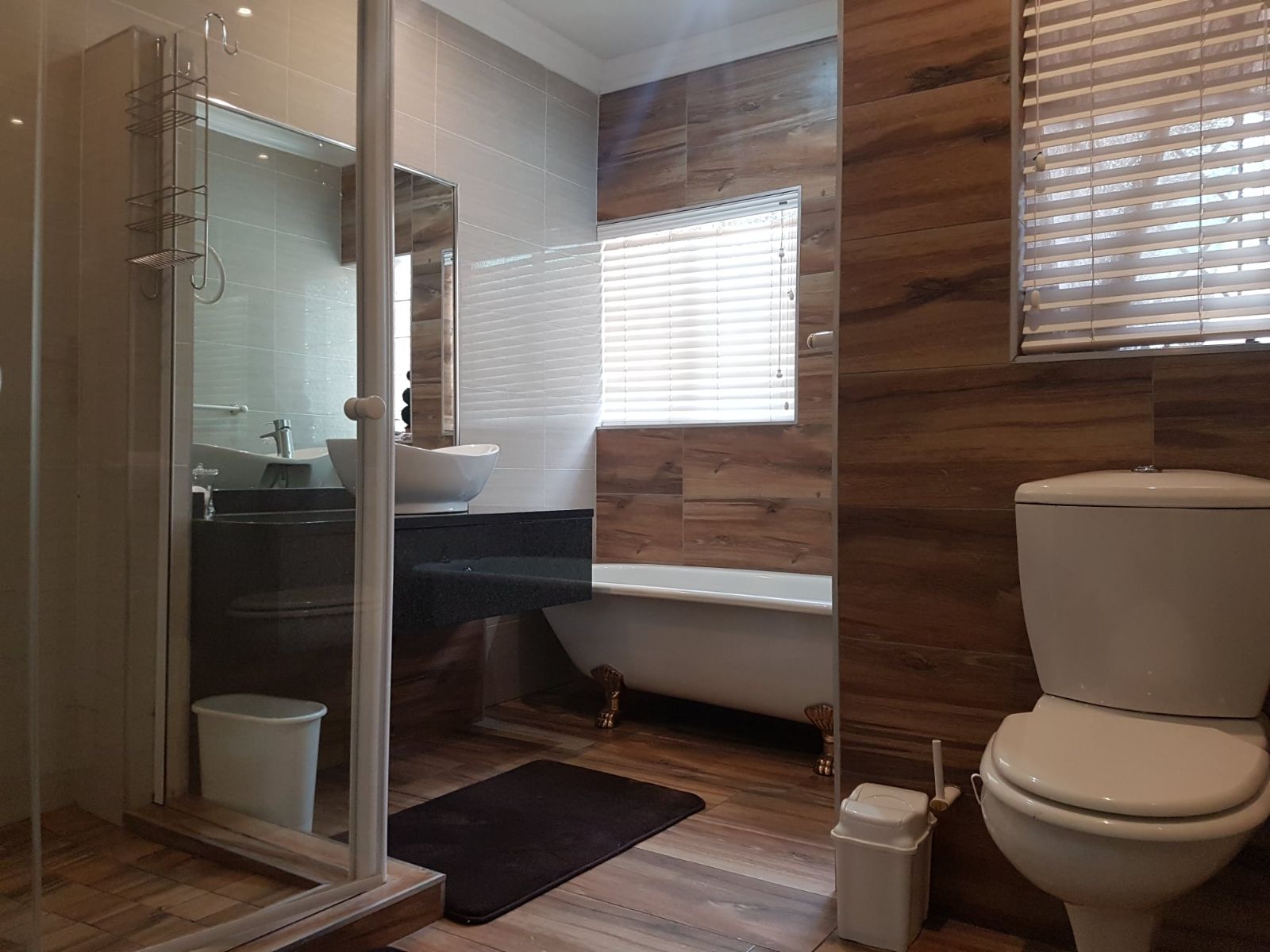 Rondreis Zuid-Afrika, Pretoria, Cornerstone Guest Lodge, badkamer