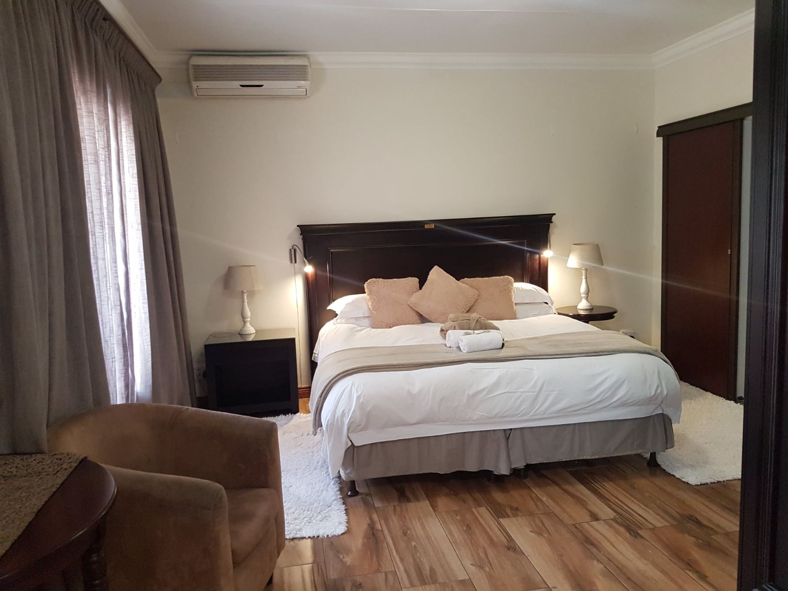 Rondreis Zuid-Afrika, Pretoria, Cornerstone Guest Lodge, tweepersoonskamer