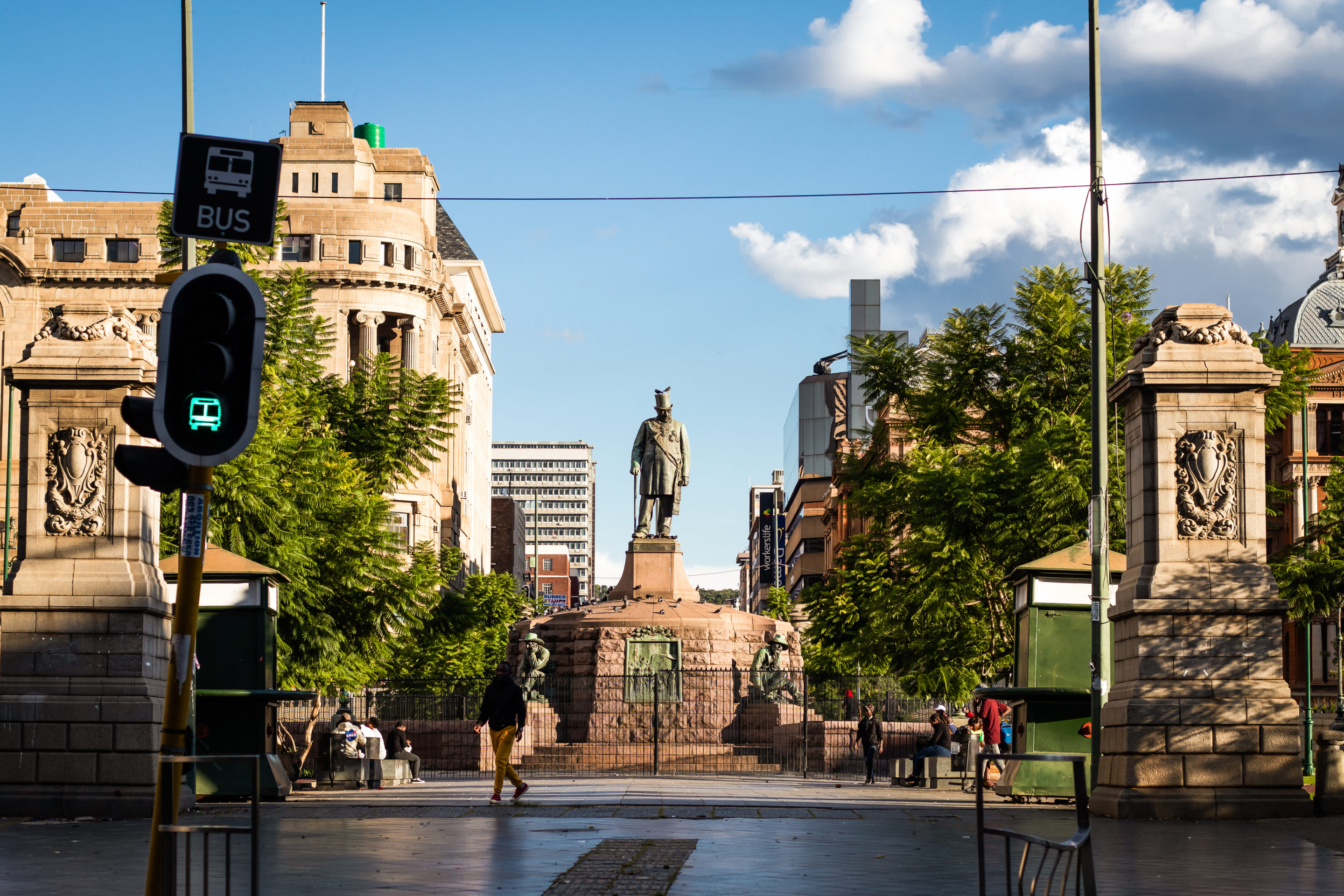 Paul Kruger monument in Pretoria, Gauteng