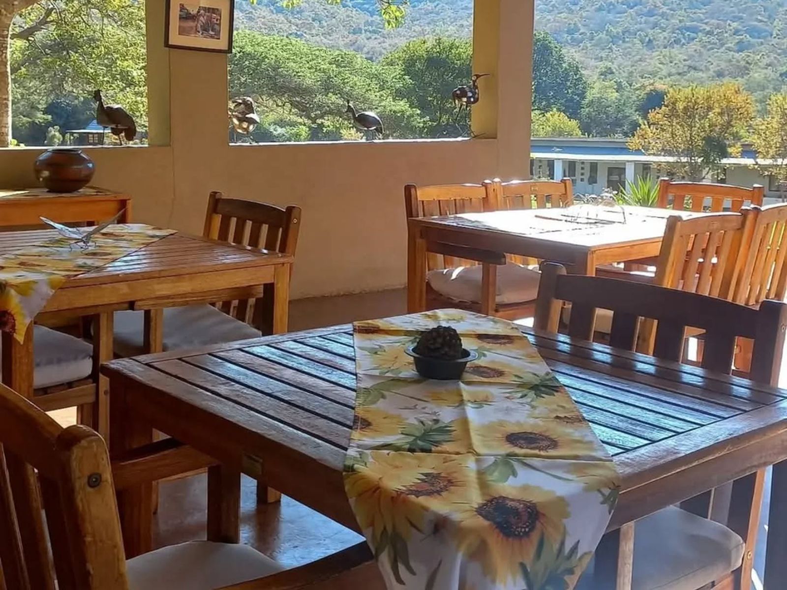 Rondreis Zuid- Afrika, Soutpansberg, Madi-a-Thava Mountain Lodge, Restaurant