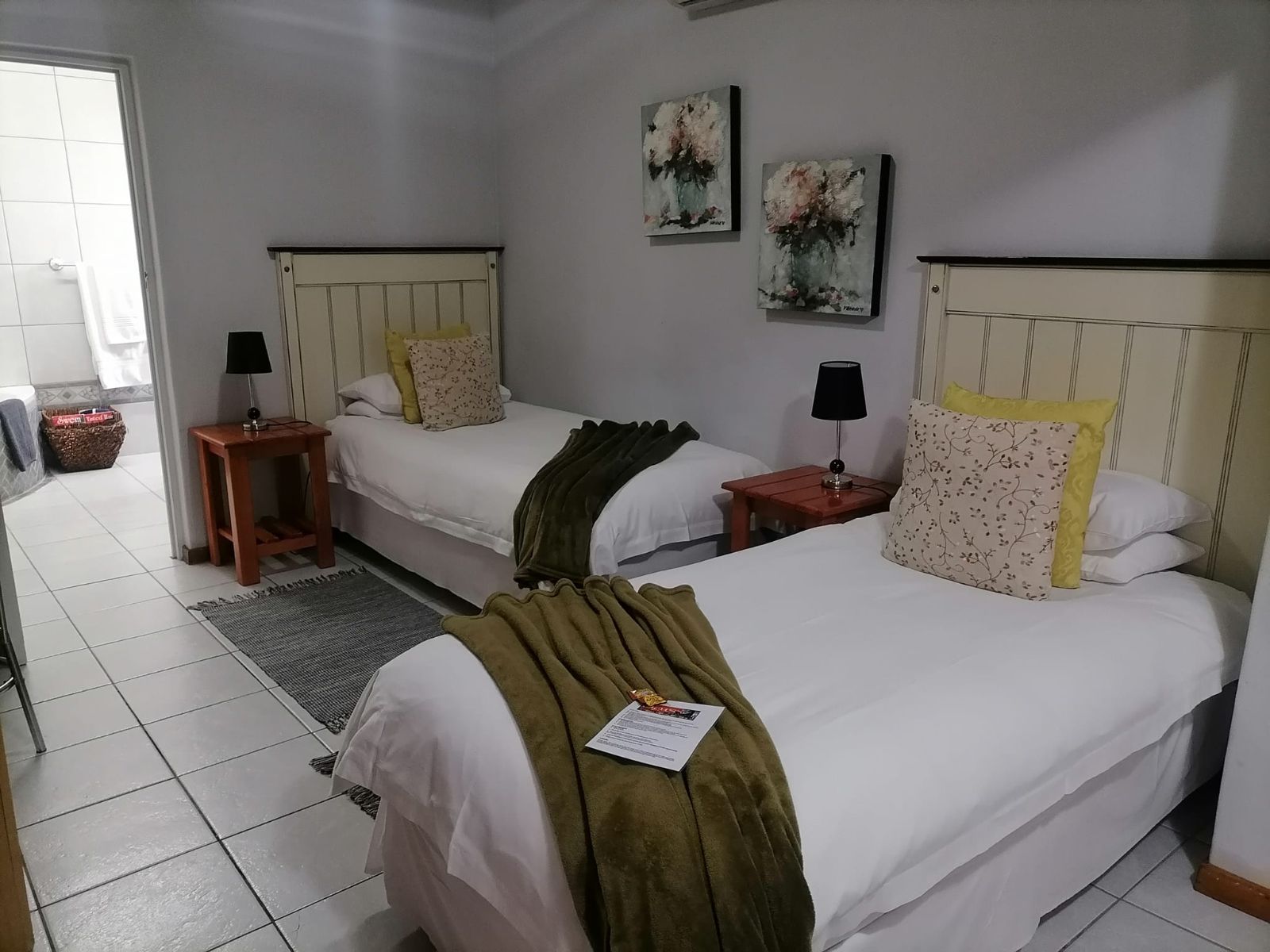 Rondreis Zuid-Afrika, Springbok, Daisy Country Lodge. Twinkamer