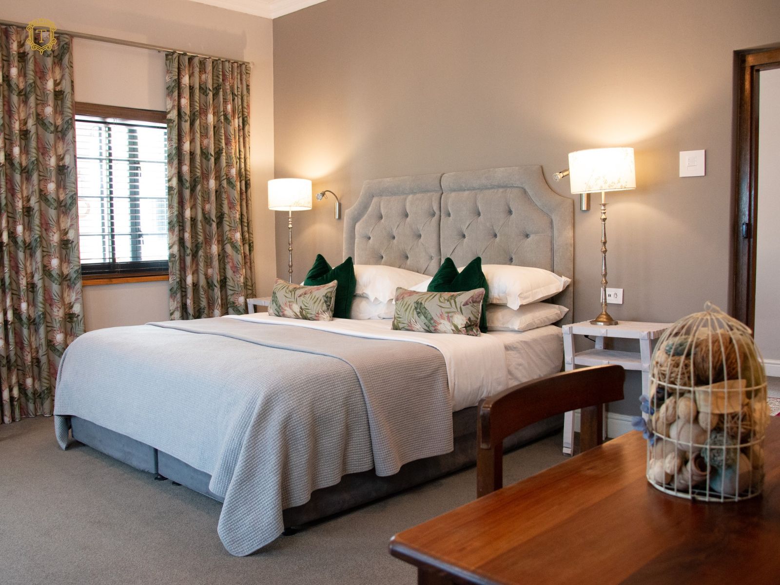 Rondreis Zuid-Afrika, Tulbagh, Tulbagh Boutique Heritage Hotel, slaapkamer