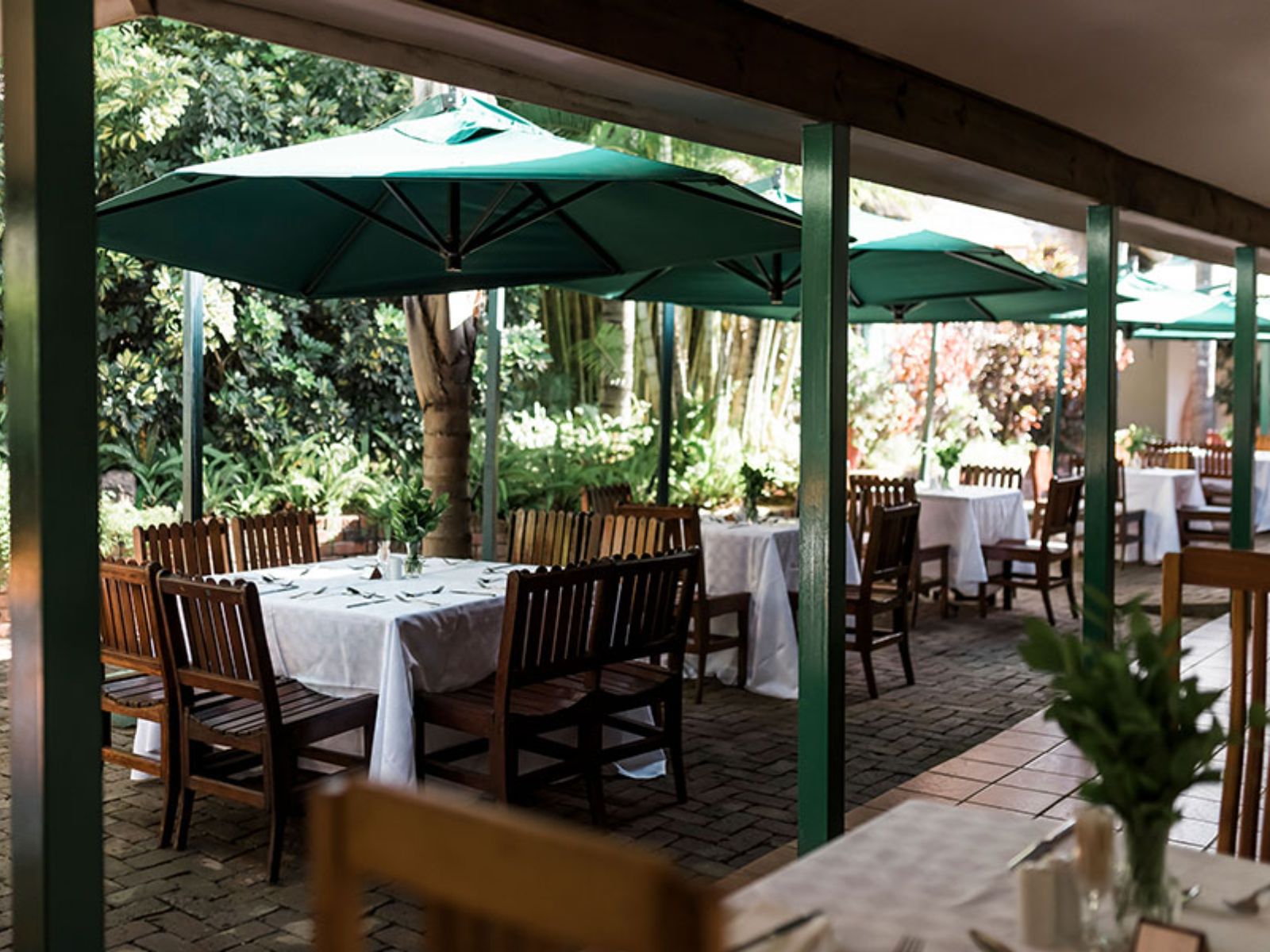 Rondreis Zuid-Afrika, Tzaneen, Tzaneen Countrly Lodge, eetruimte