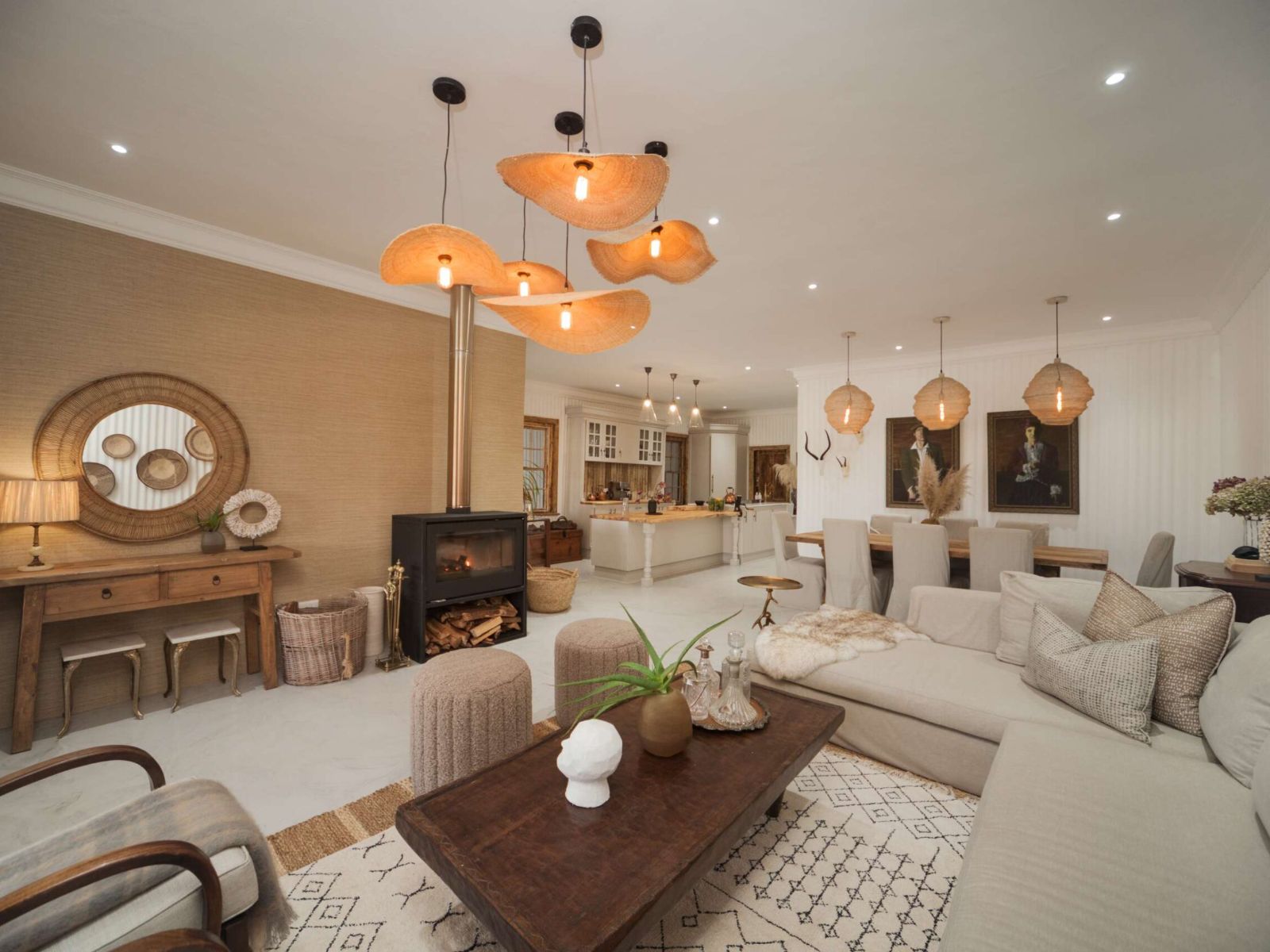Rondreis Zuid-Afrika, Tzaneen, Viewpoint Estate Guest house, gezamenlijke ruimte