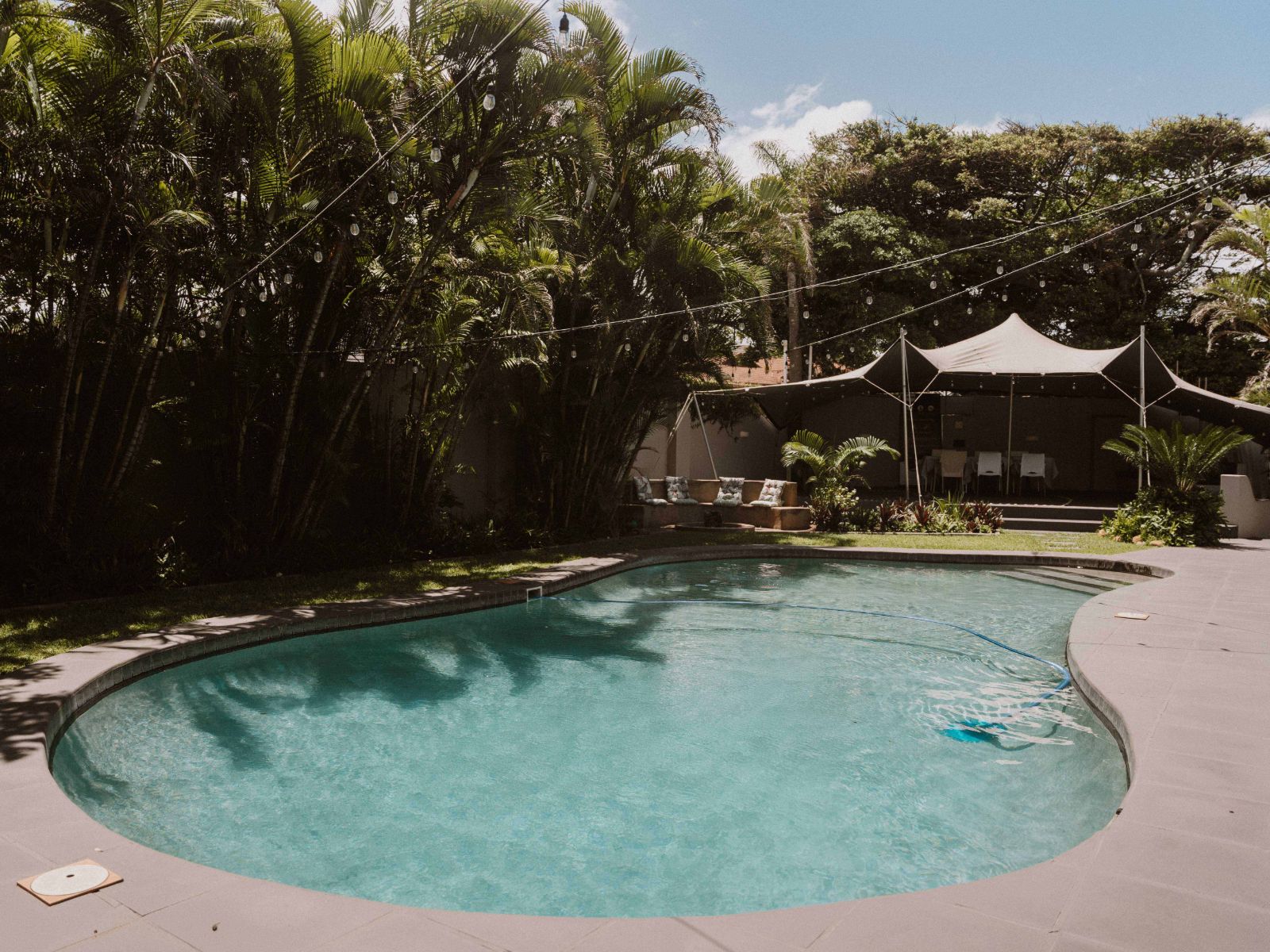 Rondreis, Zuid-Afrika, Umhlanga, Caza Beach Guesthouse, zwembad