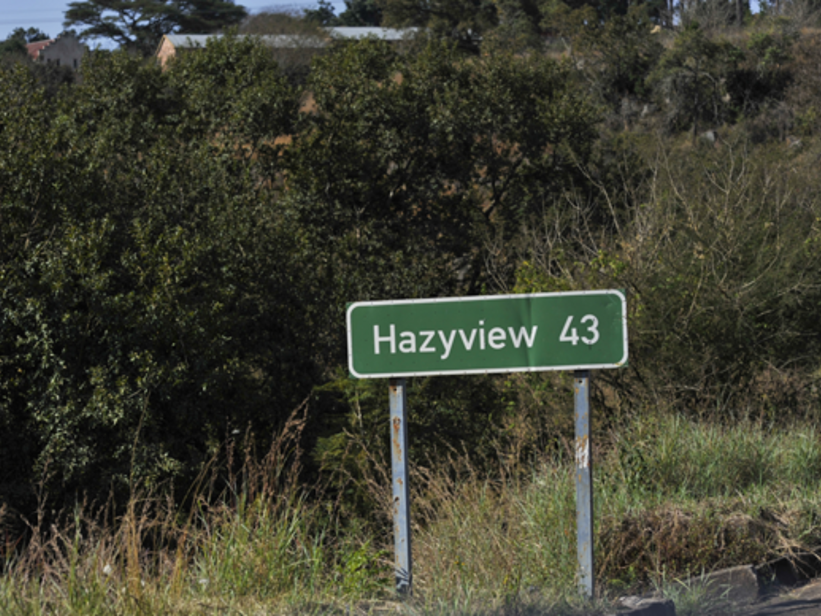 Rondreis Zuid- Afrika, hazyview, plaatsnaam bord