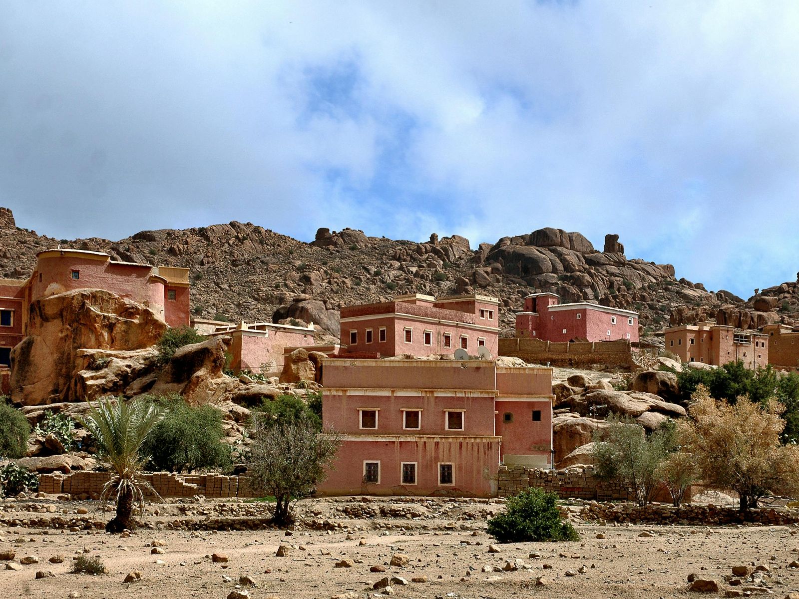 Rondreis Marokko, Tafraoute, dorp