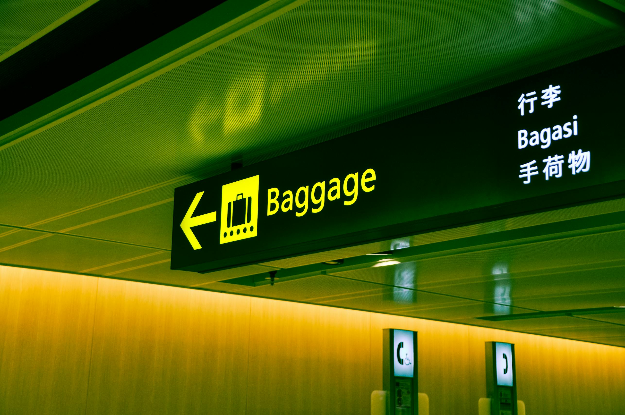 Bagage bord