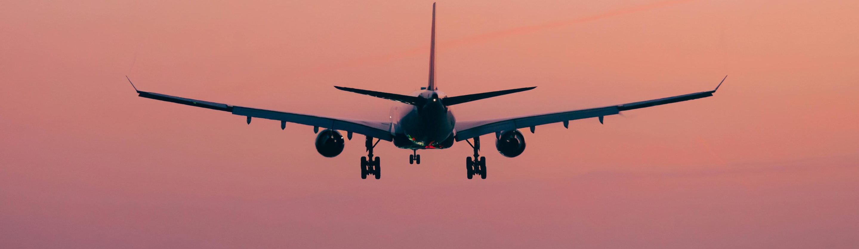 Banner Vliegtuig landingsbaan