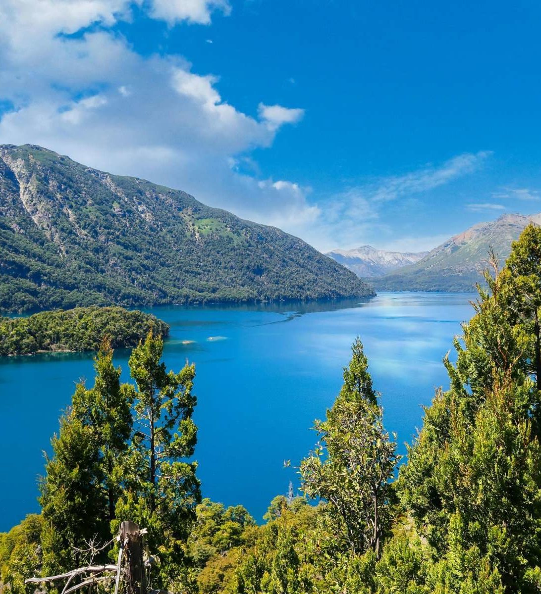 rondreis argentinie, bariloche, uitzicht op het meer