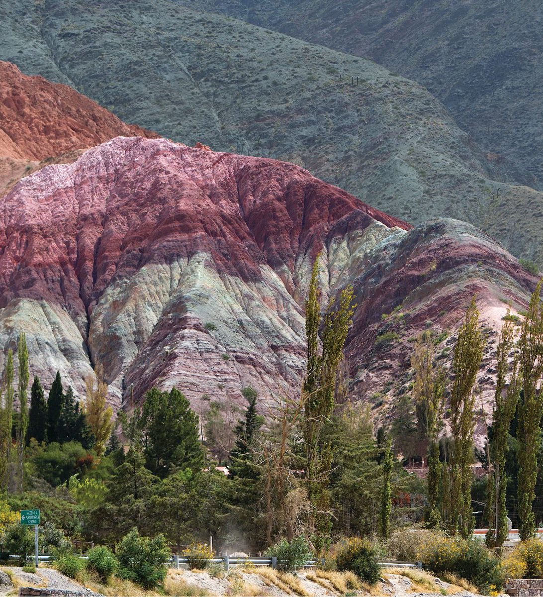 Argentinië, Quebrada de Humahuaca, heuvel van de 7 kleuren 2