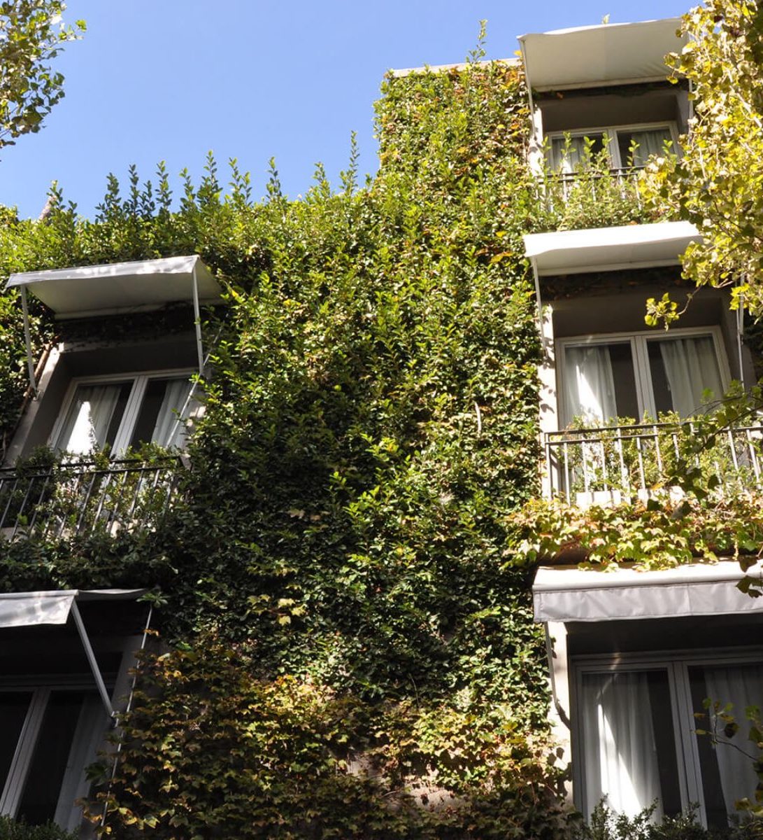 Rondreis Argentinië, Buenos Aires, Legado Mitico, buitenaanzicht hotel