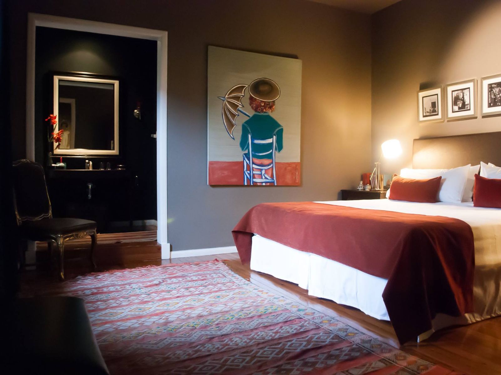 Rondreis Argentinië, Buenos Aires, Legado Mitico, slaapkamer