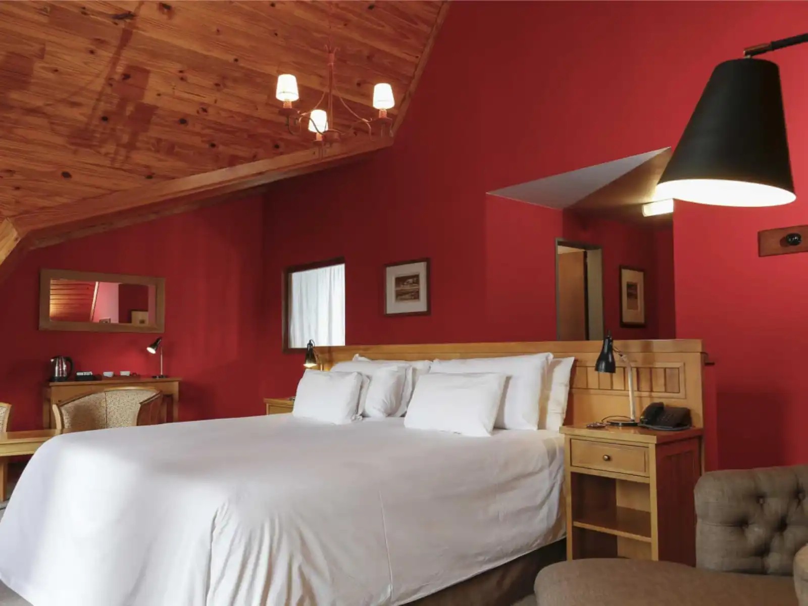 Rondreis Argentinië, El Chalten, Los Cerros Boutique hotel, tweepersoonskamer