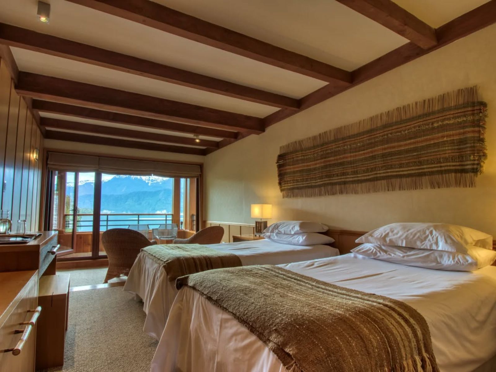 Rondreis Argentinië, Puyuhuapi, Puyuhuapi Lodge, twin room