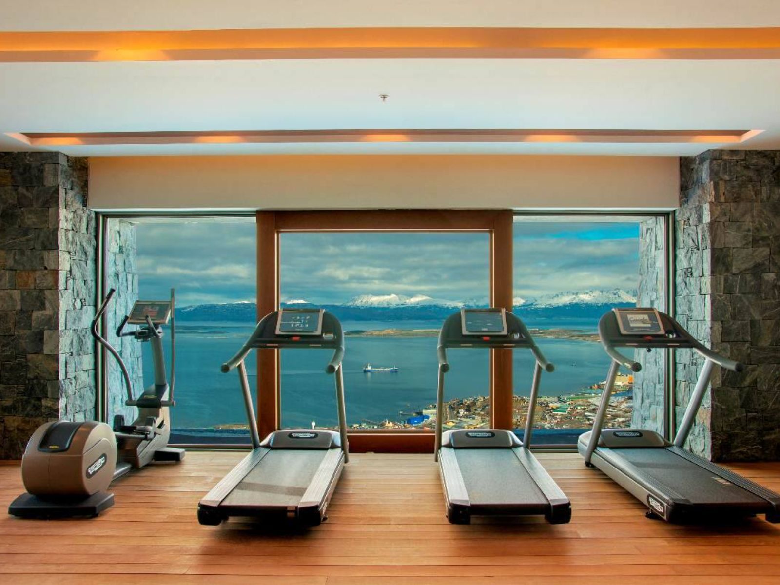 Rondreis Argentinië, Ushuaia, Arakur Ushuaia Resort, fitnessruimte