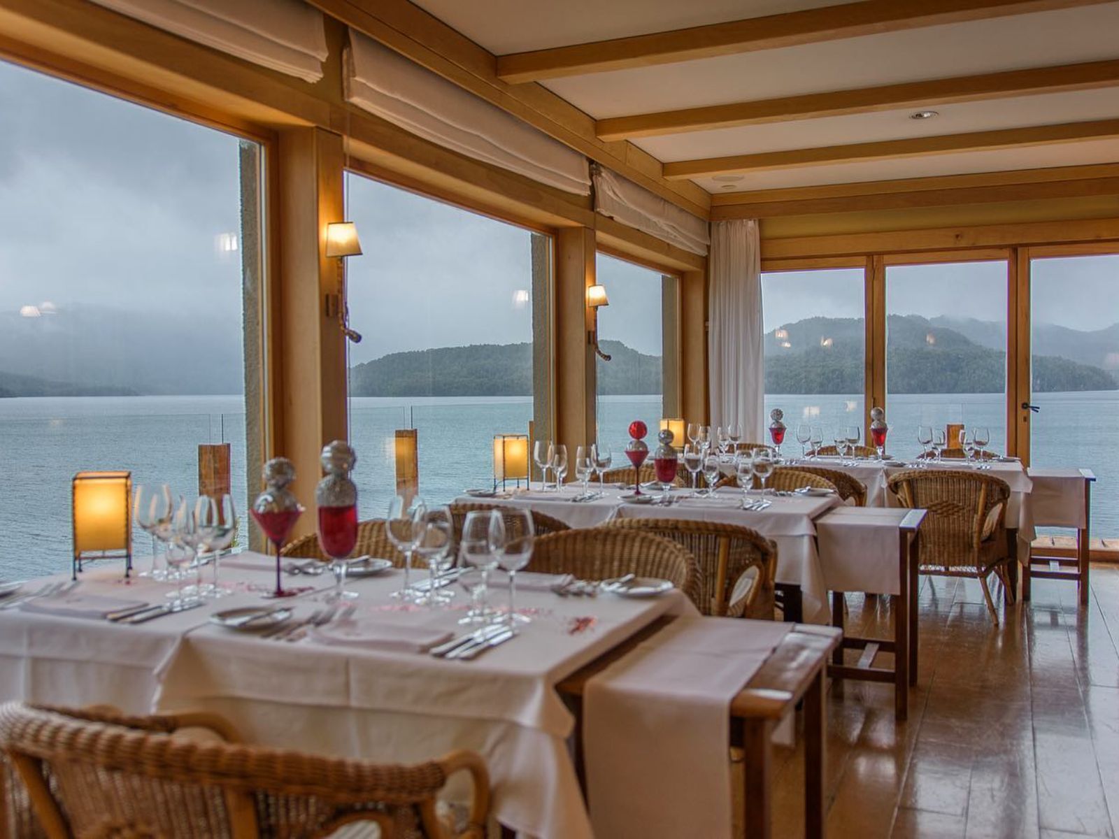 Rondreis Argentinië, Villa la Angostura, Correntoso, restaurant