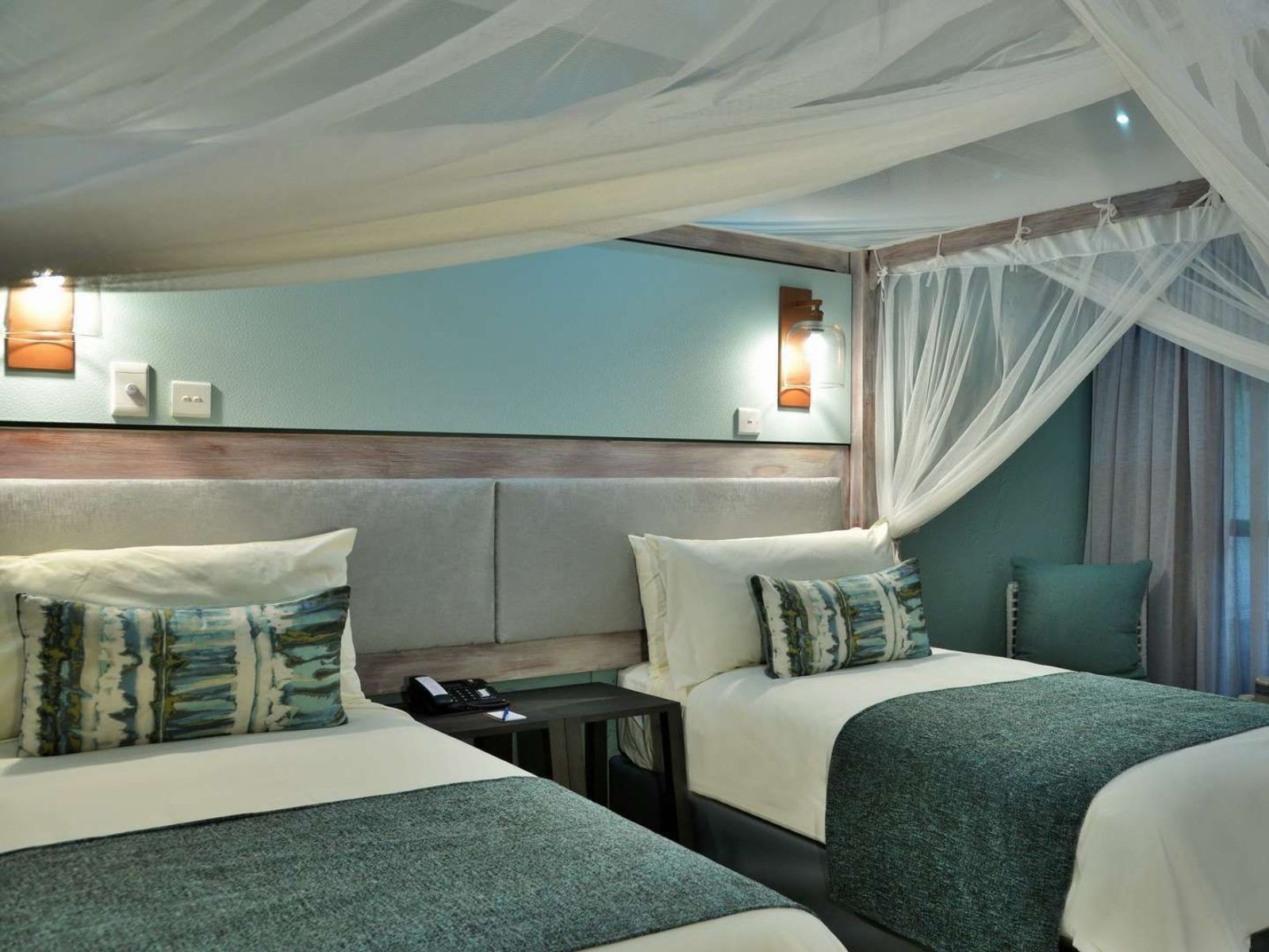 Rondreis Botswana, Chobe NP, Monwana Safari lodge, twin room