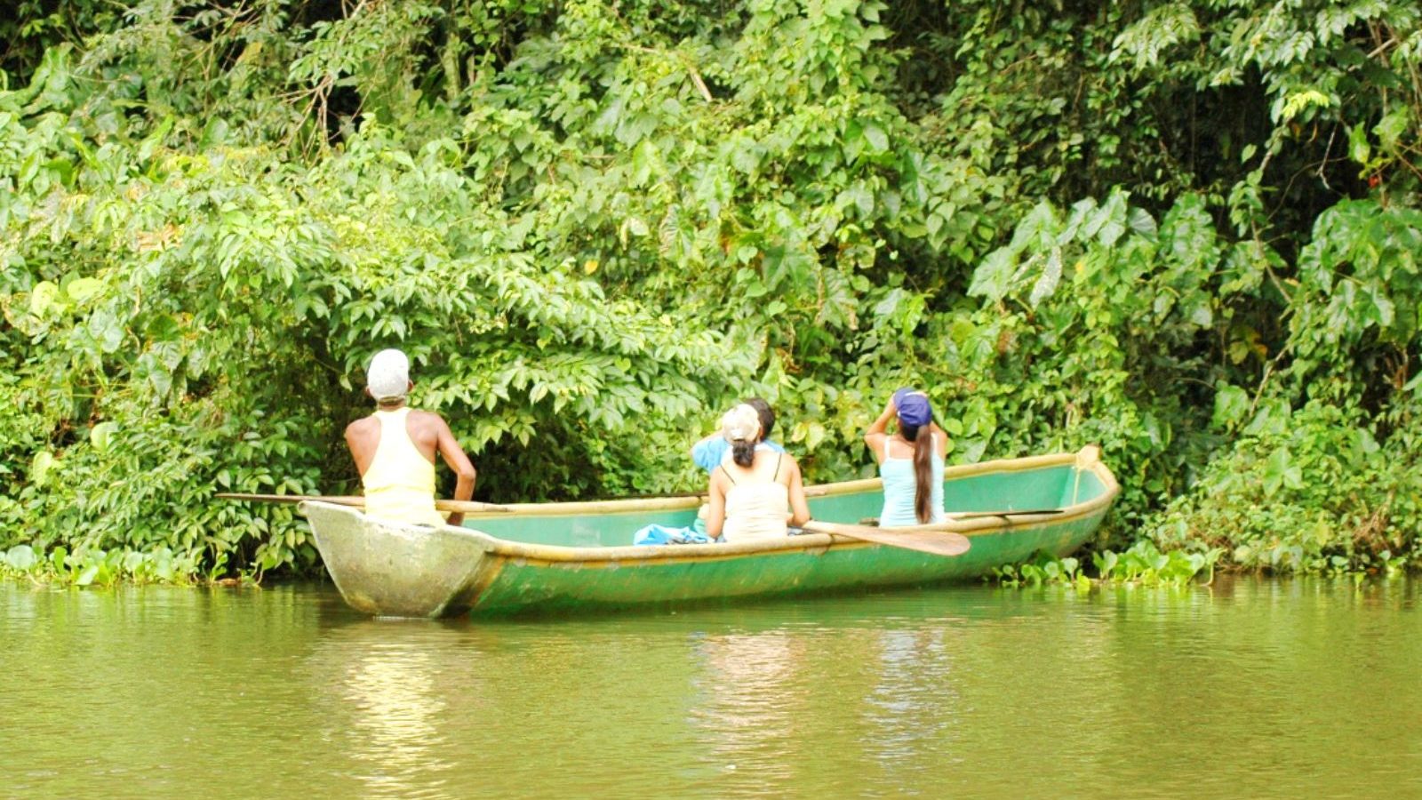 Rondreis Costa Rica, Boca Tapada boottocht
