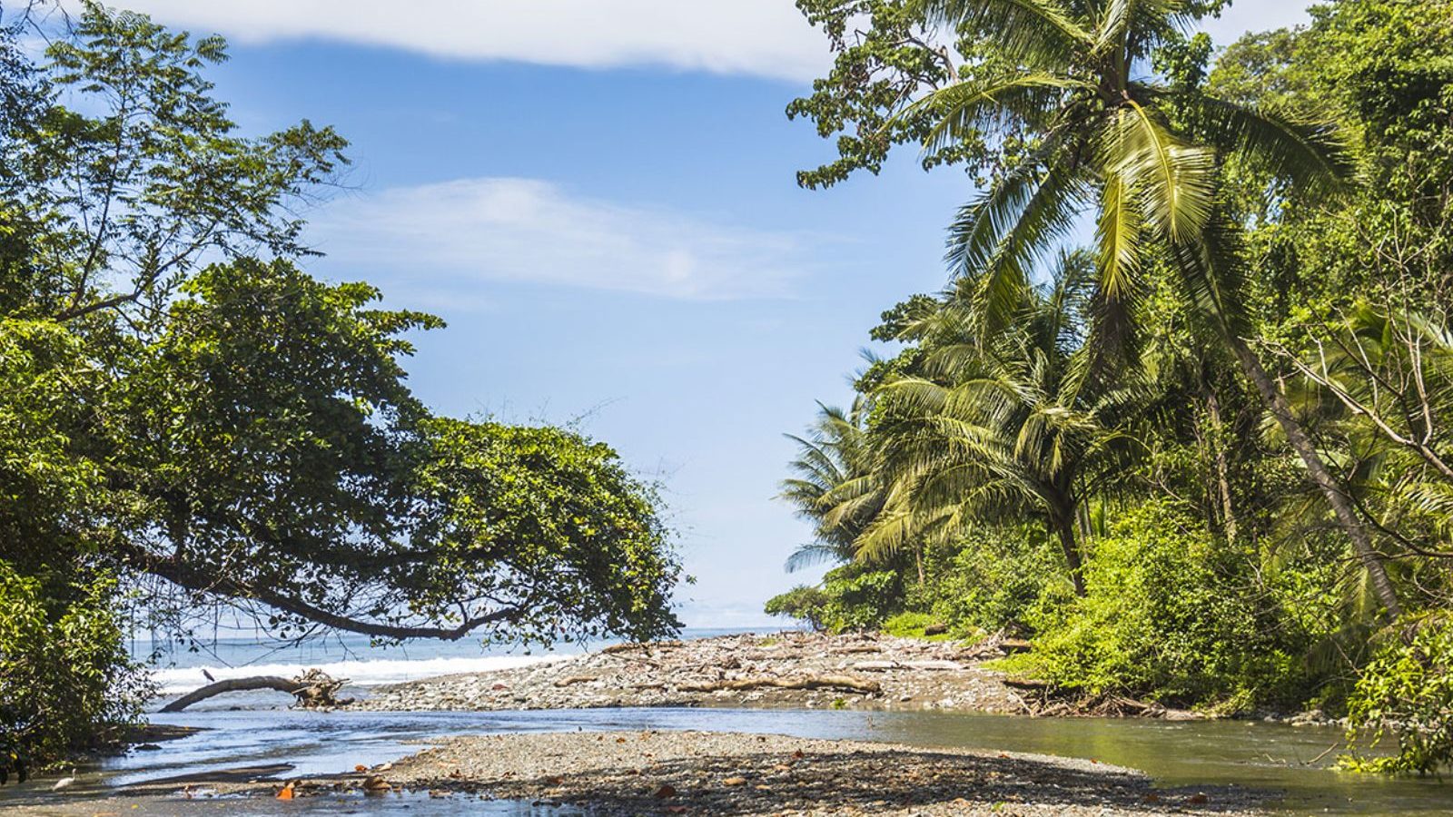 Rondreis Costa Rica, Corcovado, strand inham