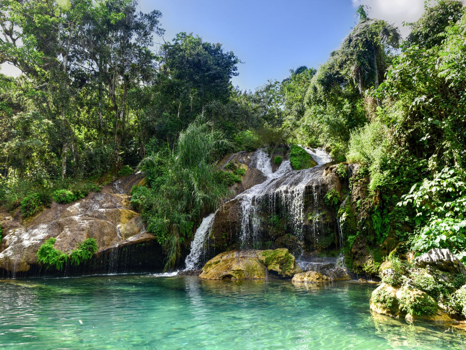 Rondreis Cuba, Cienfugos, watervallen El Nicho