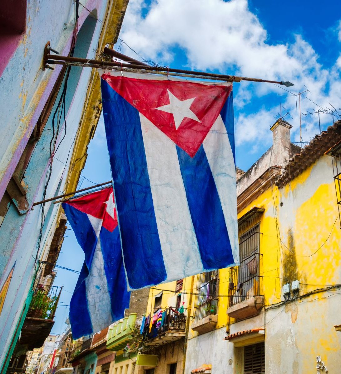 Rondreis Cuba, Havana, vlaggen