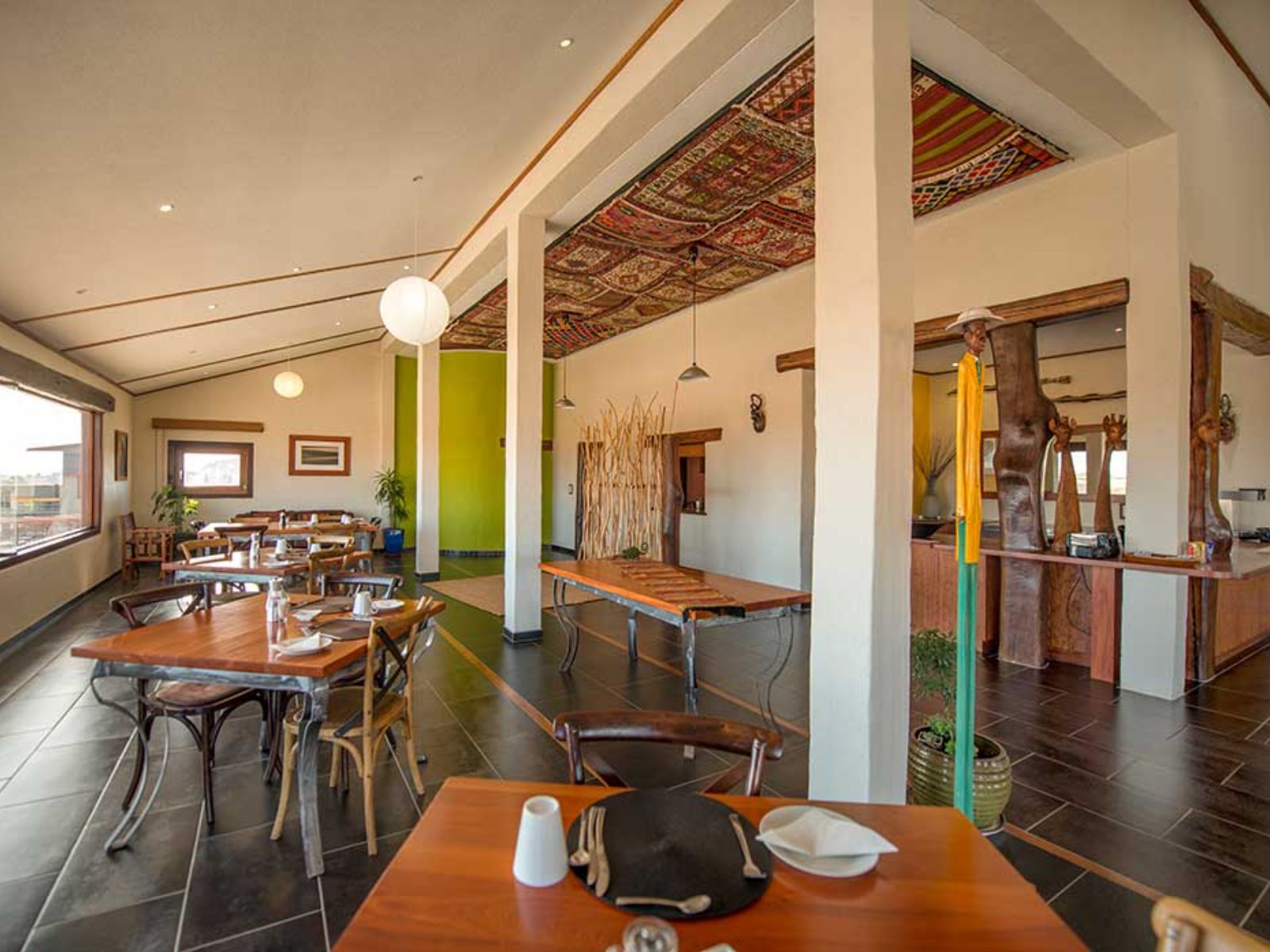 Rondreis Namibië, Swakopmund, Desert Breeze Lodge, restaurant
